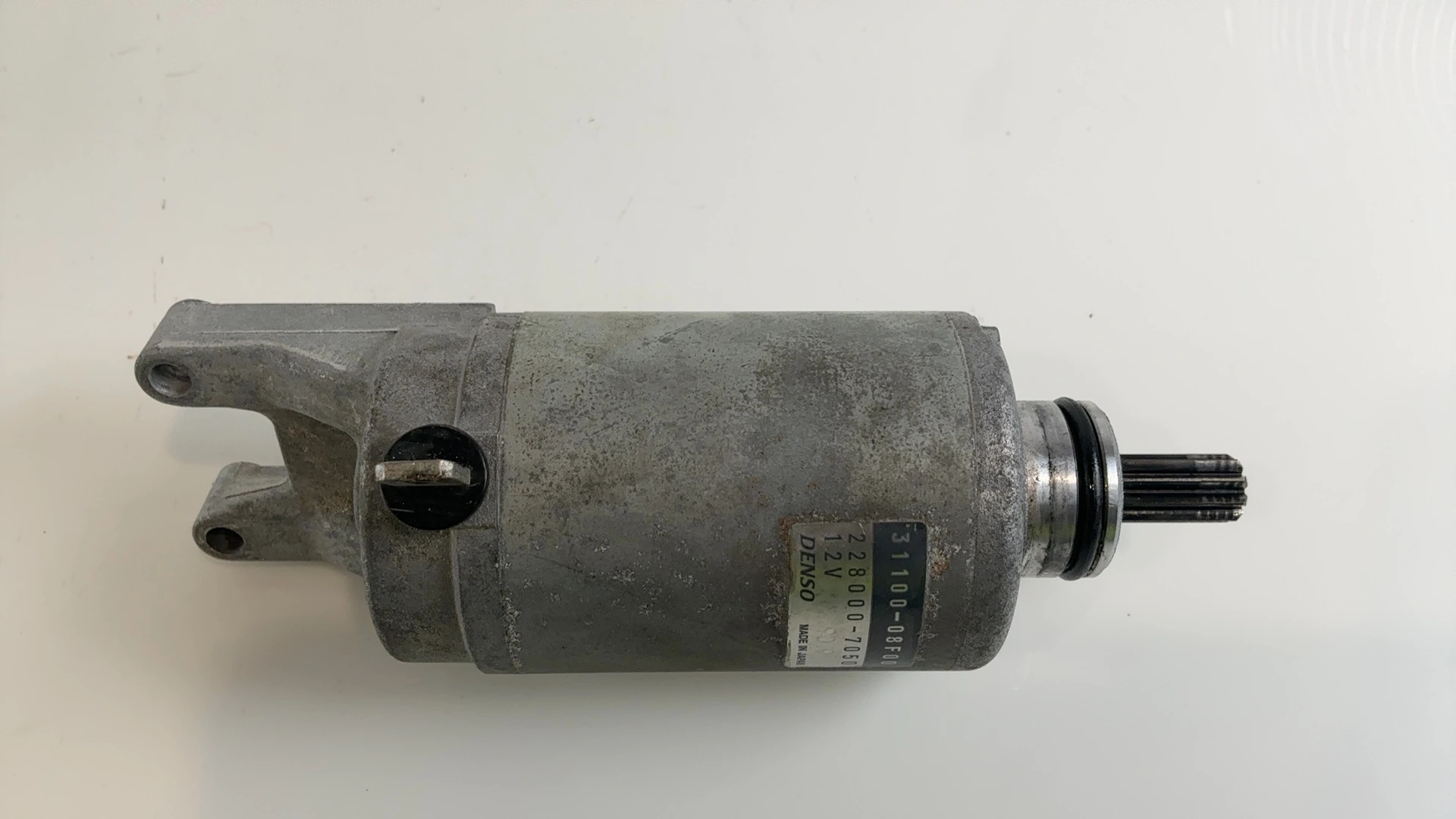 Suzuki Bandit GSF600 GSF600S 600 CC Starter Motor 1996-1999 OEM 31100-08F00 - Image 2