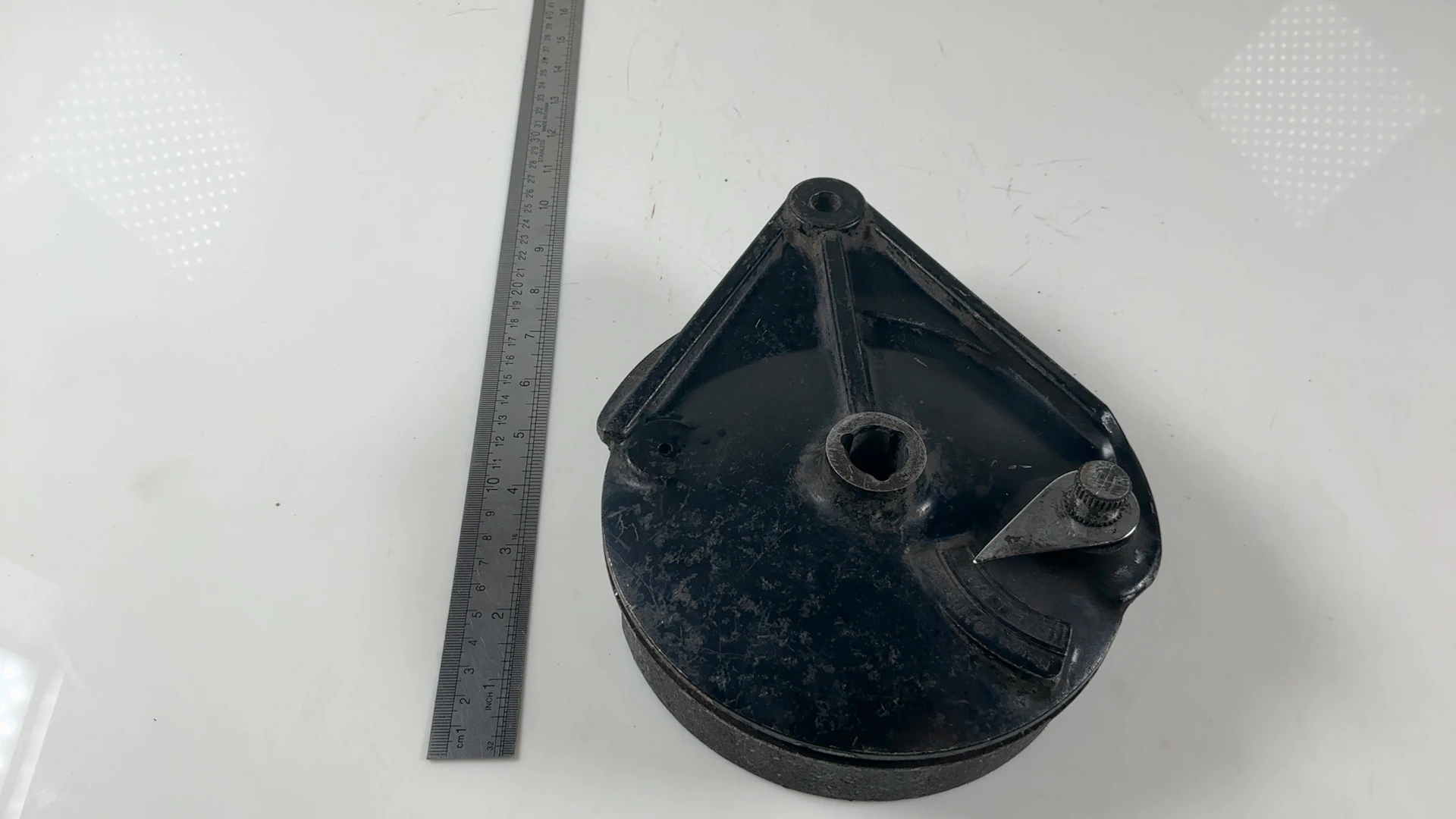 Kawasaki KZ440 LTD KZ440A Rear Brake Backing Plate Panel 1980-1983 41035-1088 - Image 4