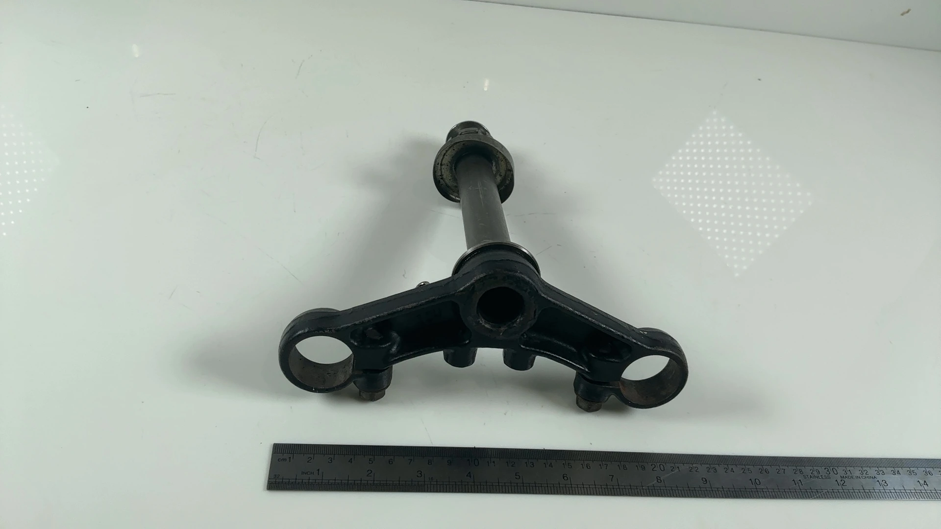 Yamaha TZR125 2RK 125cc Lower Triple Tree Clamp 1987-1992 OEM 2RK-23340-00-00 - Image 5