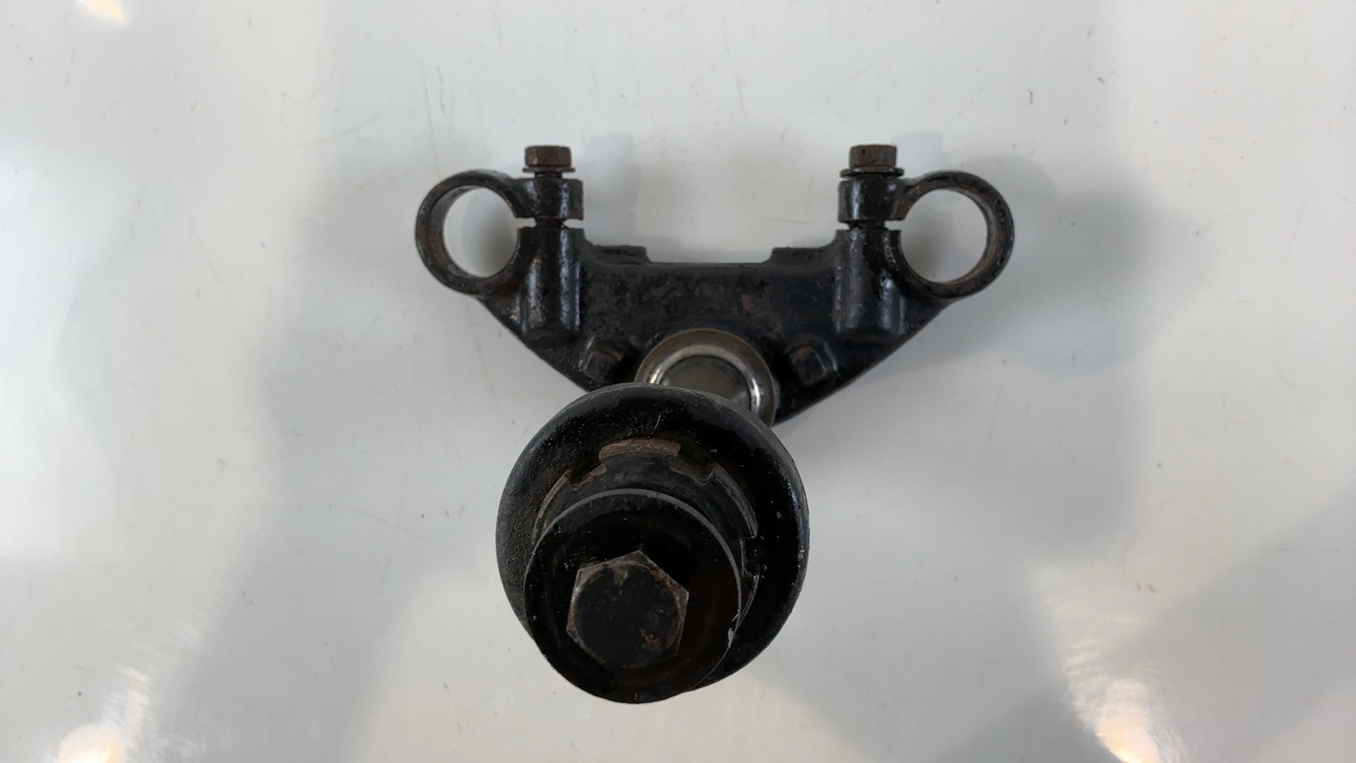 Yamaha RD125LC RD 125 CC Lower Fork Bridge Yoke Triple Tree 1982 10W-23340-00-33 - Image 5