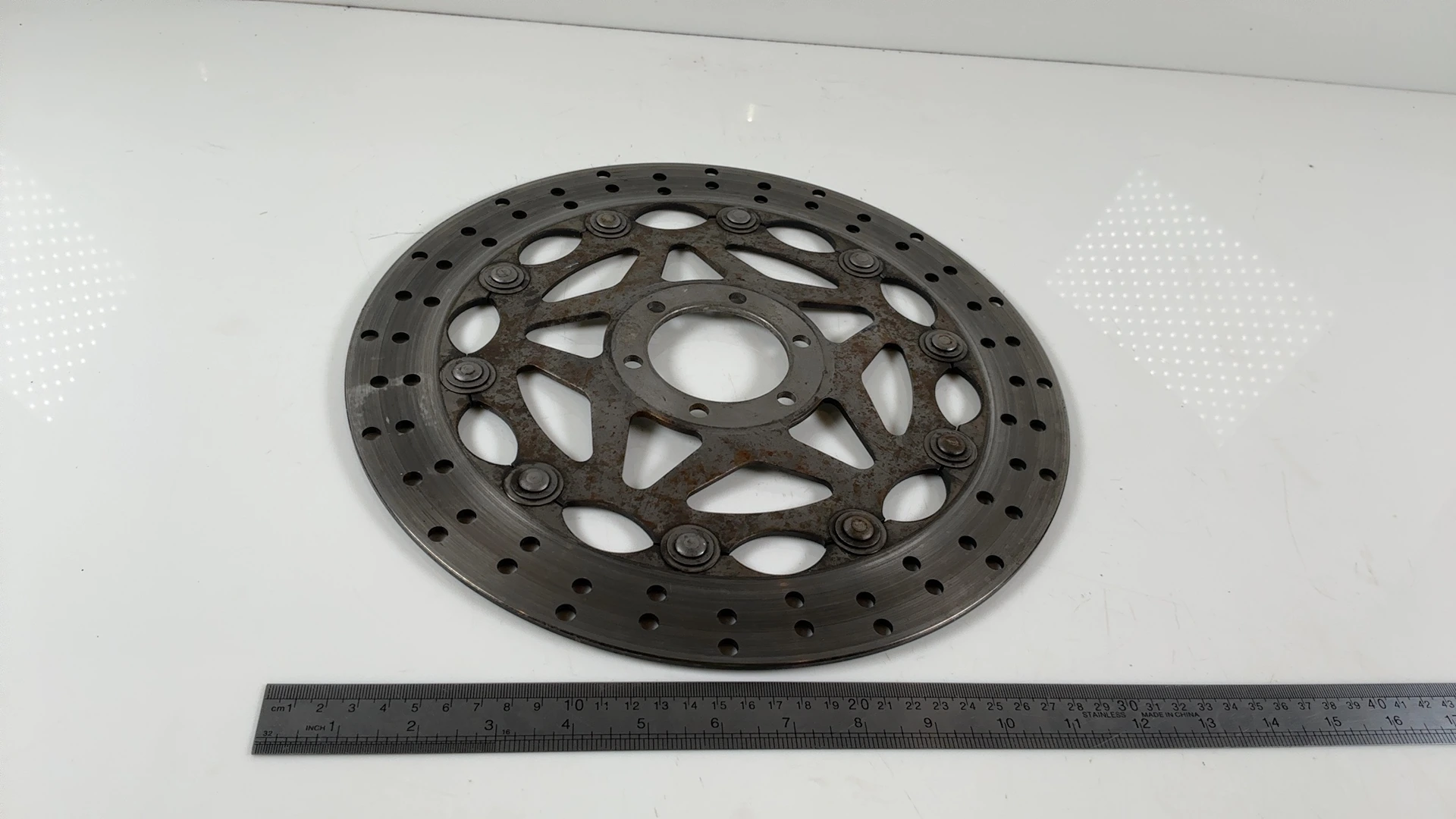 Yamaha FZR1000 Genesis 2GH 1000cc Front Brake Disc Rotor 1987-1988 4KG-2581T-10 - Image 5