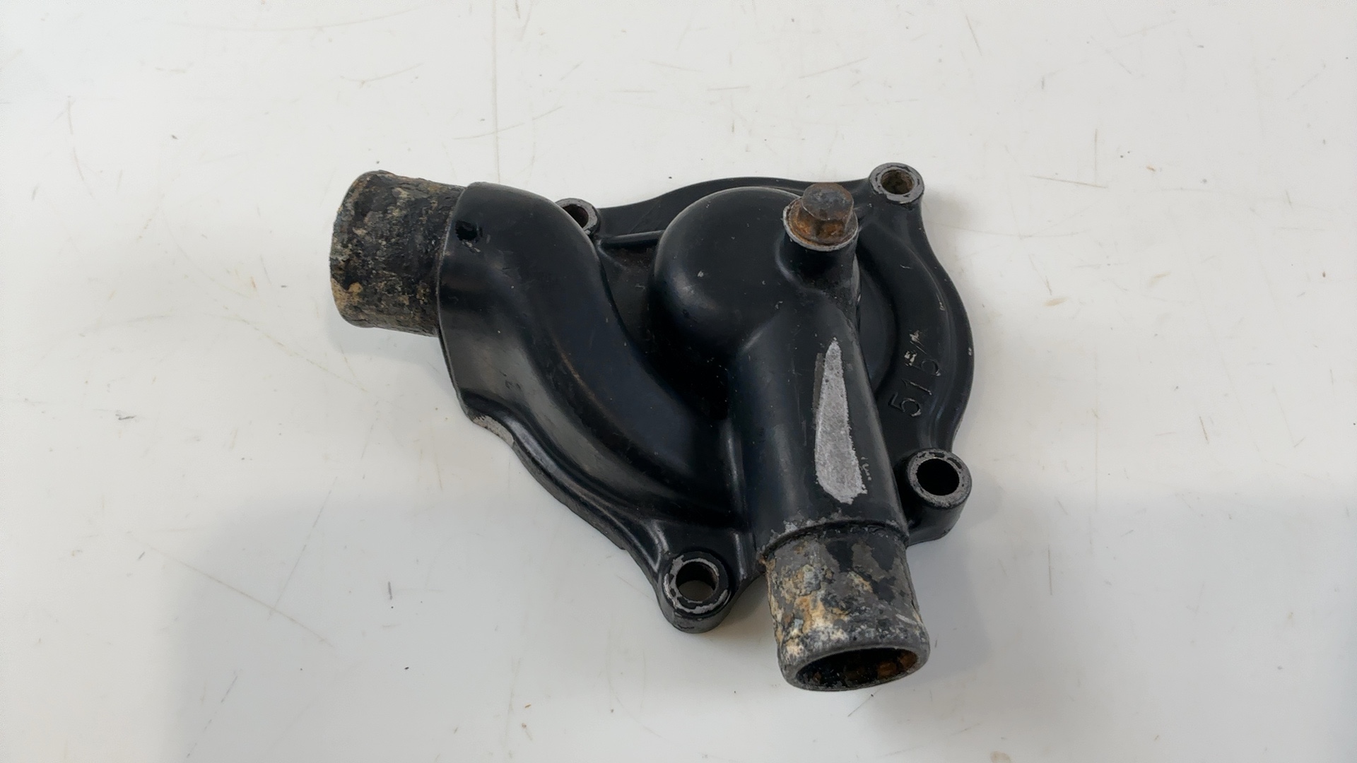 Kawasaki Eliminator ZL600A 600cc Water Pump Cover 1986 OEM 49044-1054 - Image 6