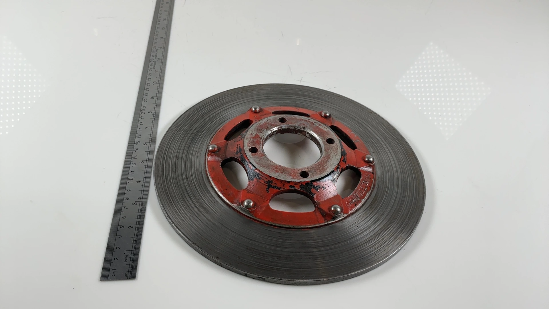 Honda CB350 Four CB350F 350cc Front Brake Disc Rotor 1972 1973 OEM 45120-317-701 - Image 4
