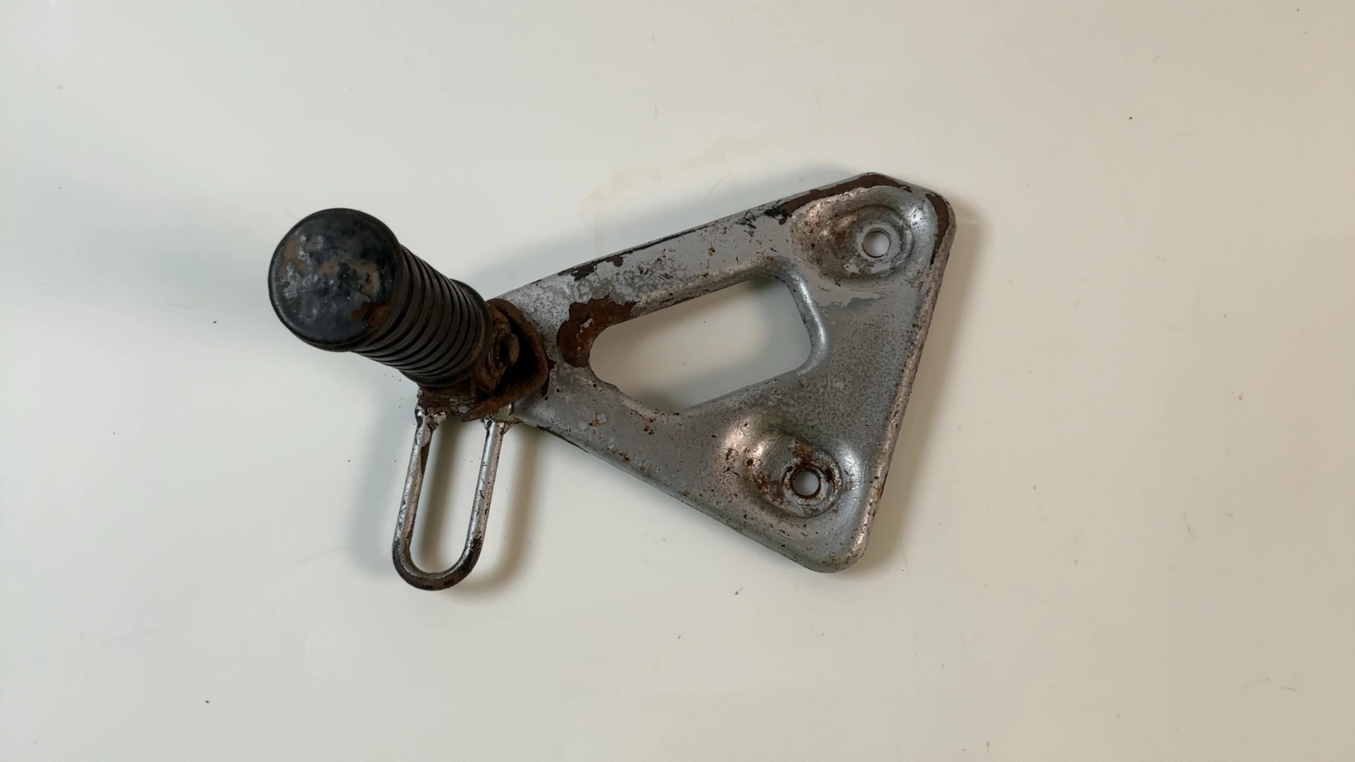 Honda Transalp XL600V Left Passenger Footrest Bracket 87-96 OEM 50810-MM9-000ZA