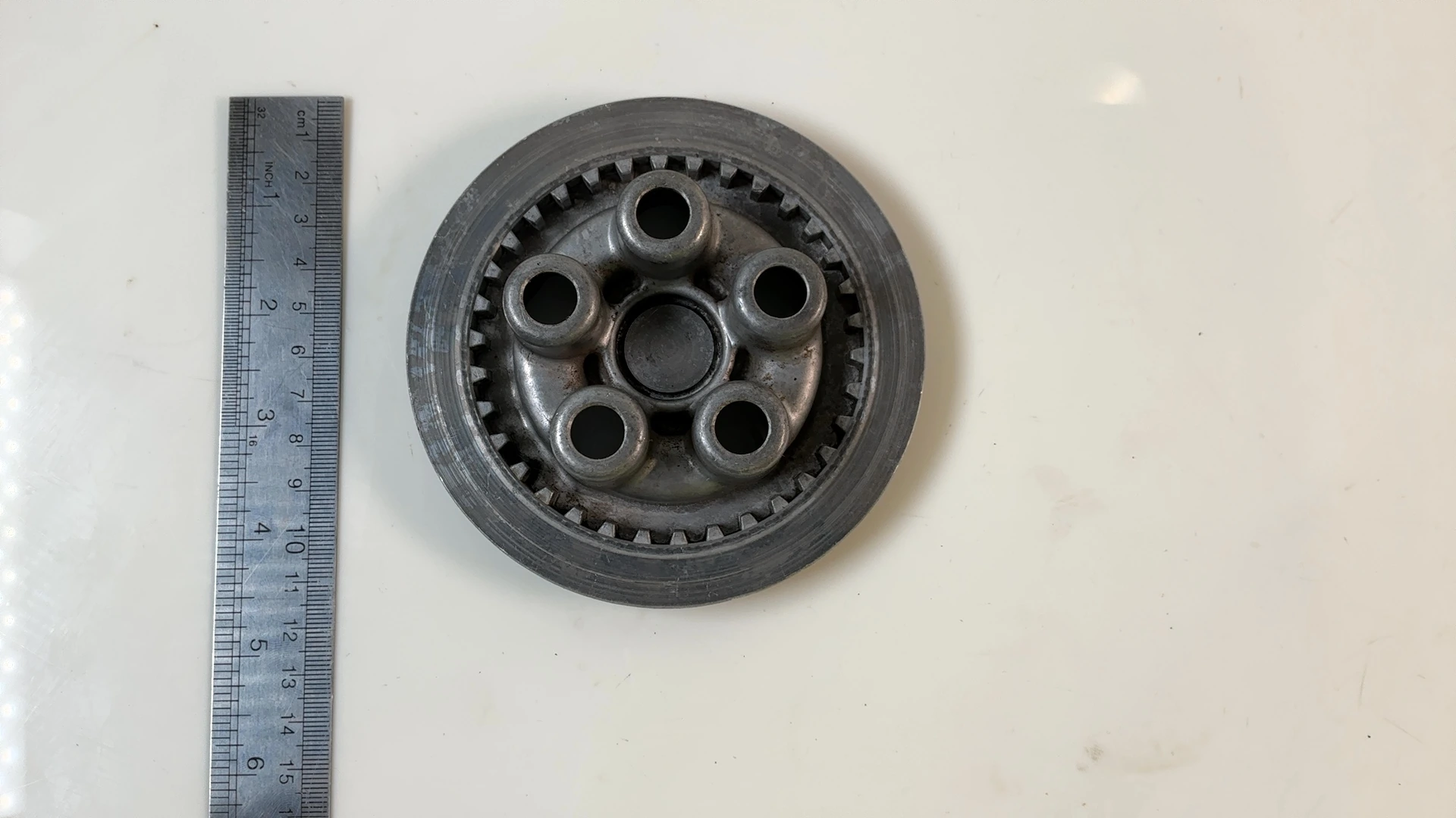 Kawasaki F7 175 Clutch Spring Pressure Plate 1971-1975 OEM 13187-004 - Image 4