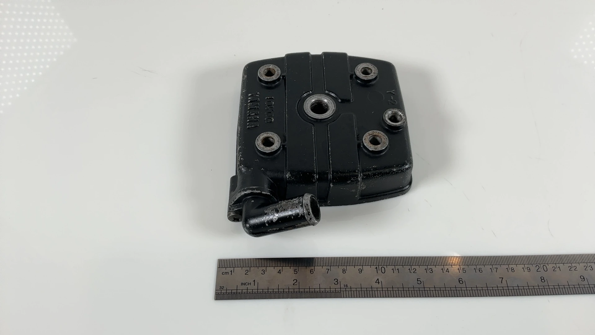 Yamaha DT125LC 10V 125cc Cylinder Head 1982-1984 OEM 10V-11111-00-00 - Image 1