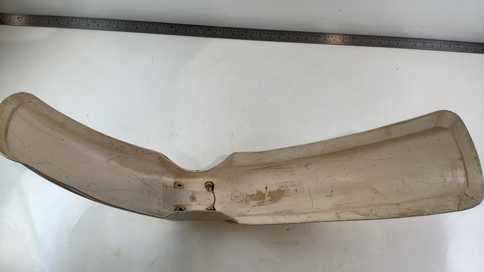 Yamaha DT125 DT175 175cc Front Fender 1978-1981 OEM 2A6-21511-00-98 - Image 2