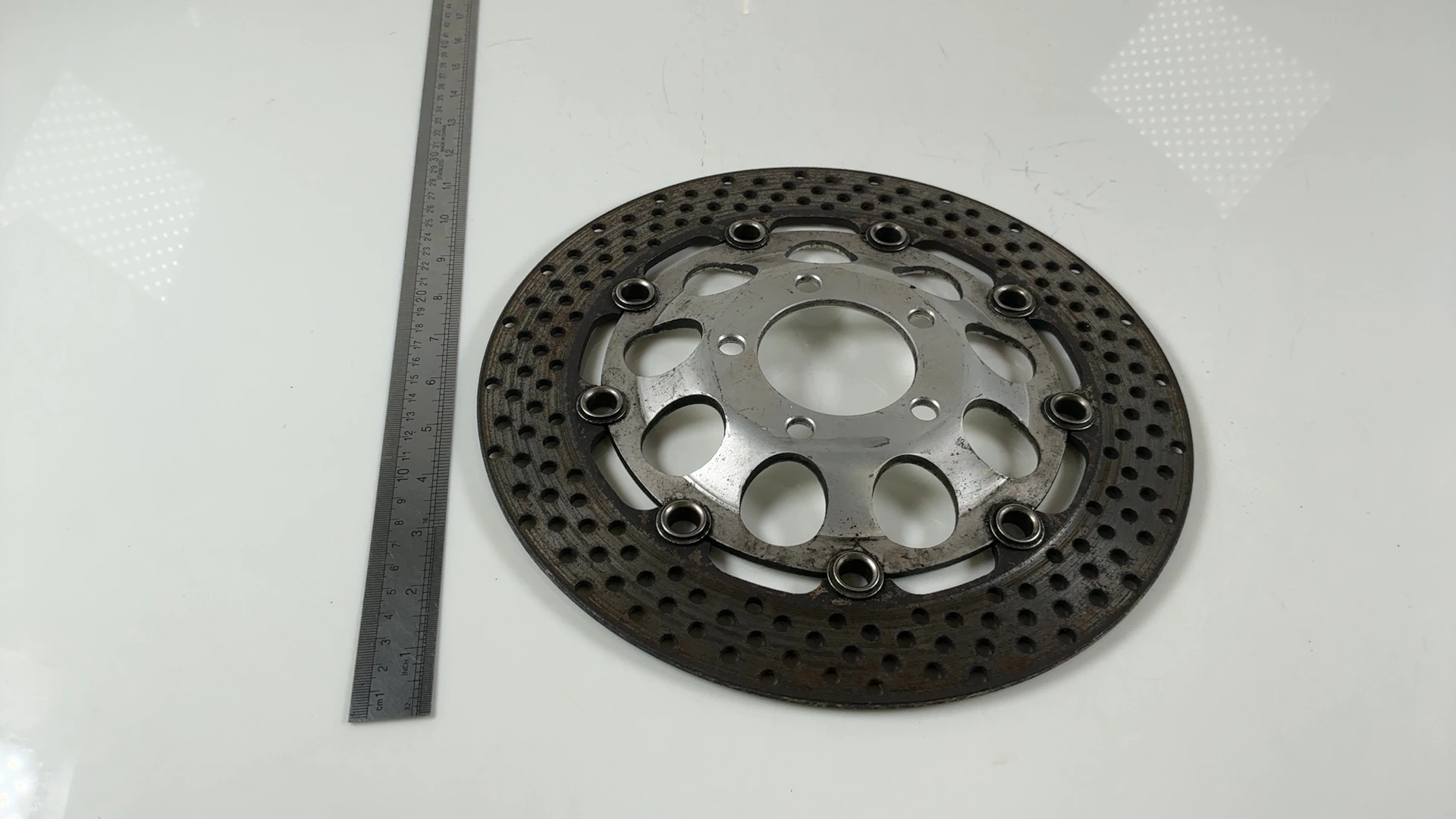 Suzuki Katana GSX600F GSX750F 600 Front Brake Rotor 1993 1994 OEM 59210-32C31 - Image 4