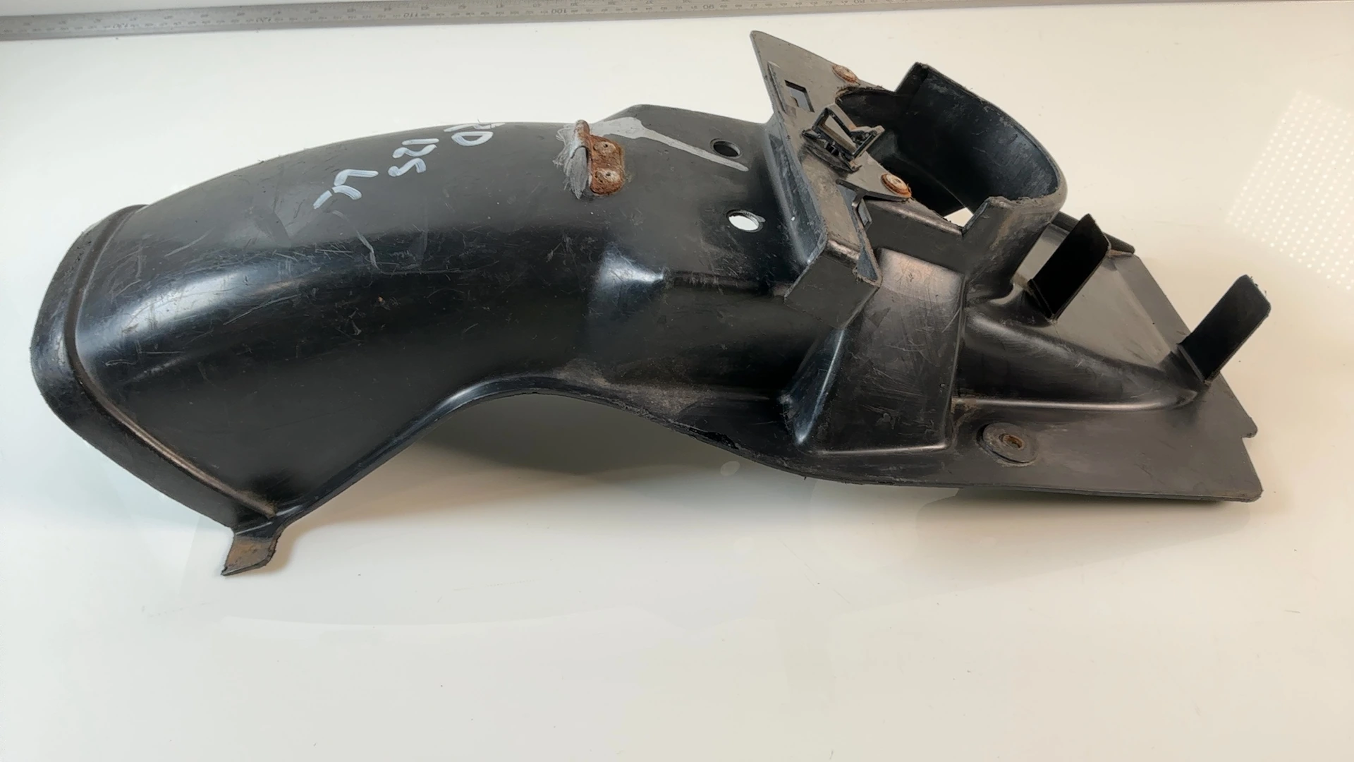 Yamaha RD125LC 10W 125cc Rear Inner Mudguard Fender 1982-1987 OEM 10W-21610-00 - Image 5