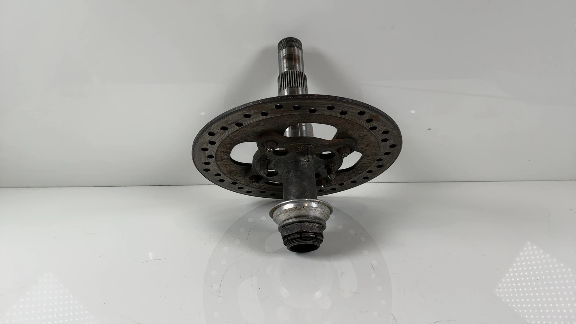 Triumph Sprint ST 1050 1050CC Rear Wheel Axle Spindle Disc 2005-10 OEM T2012299 - Image 2