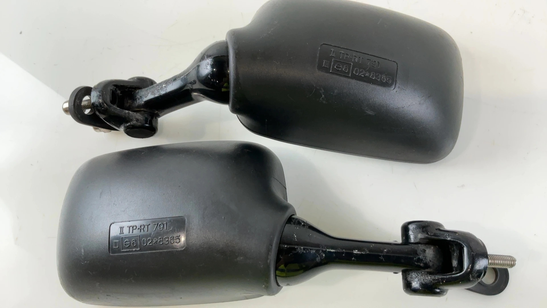 Kawasaki Ninja ZX6R ZX600 600 CC Left Right Mirrors 1995 1997 OEM 56001-1376 - Image 7