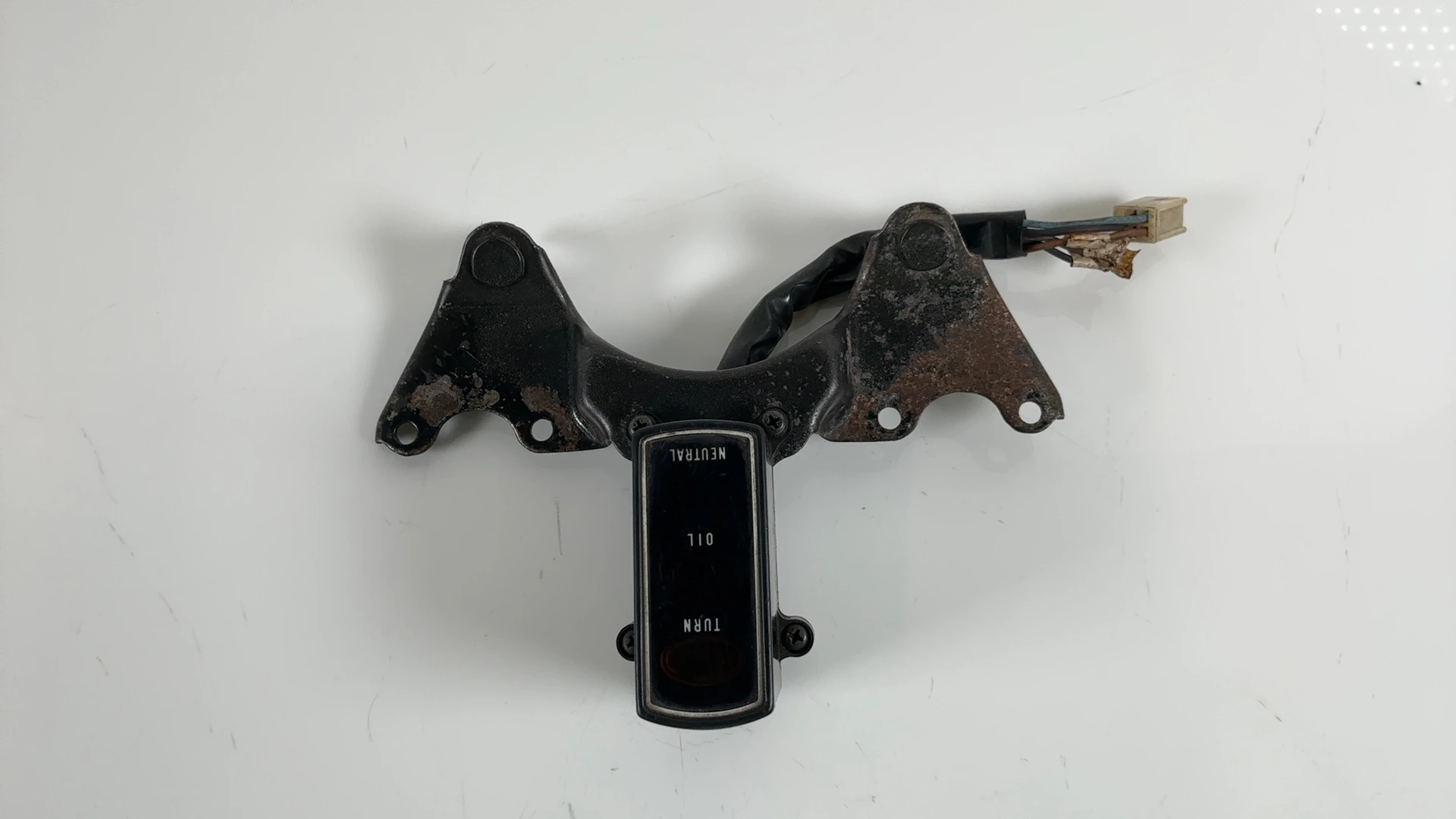 Yamaha XS650 XS400 Special 650cc Indicator Light Bracket 1978-83 2M0-83519-00-00 - Image 2