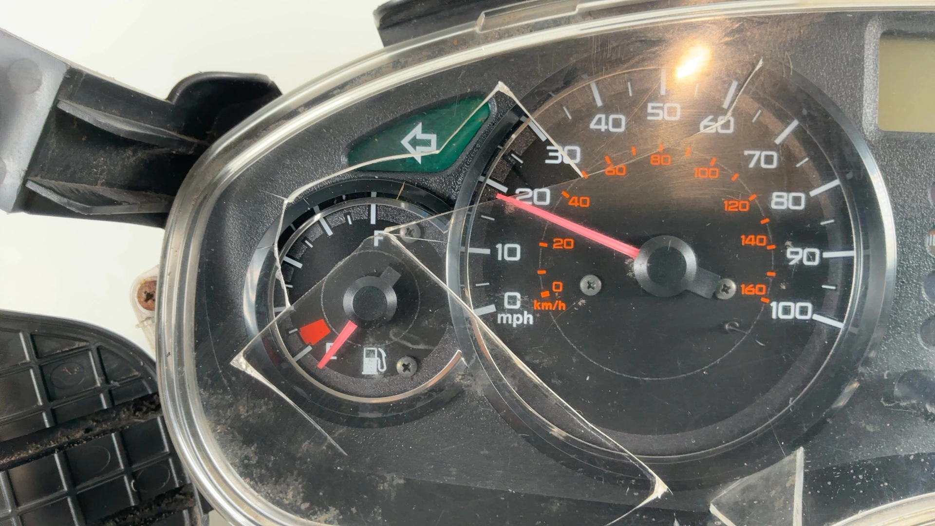 Honda S-Wing FES125 125 Speedometer Cluster 2007-2008 OEM 37100-KRJ-791 - Image 3