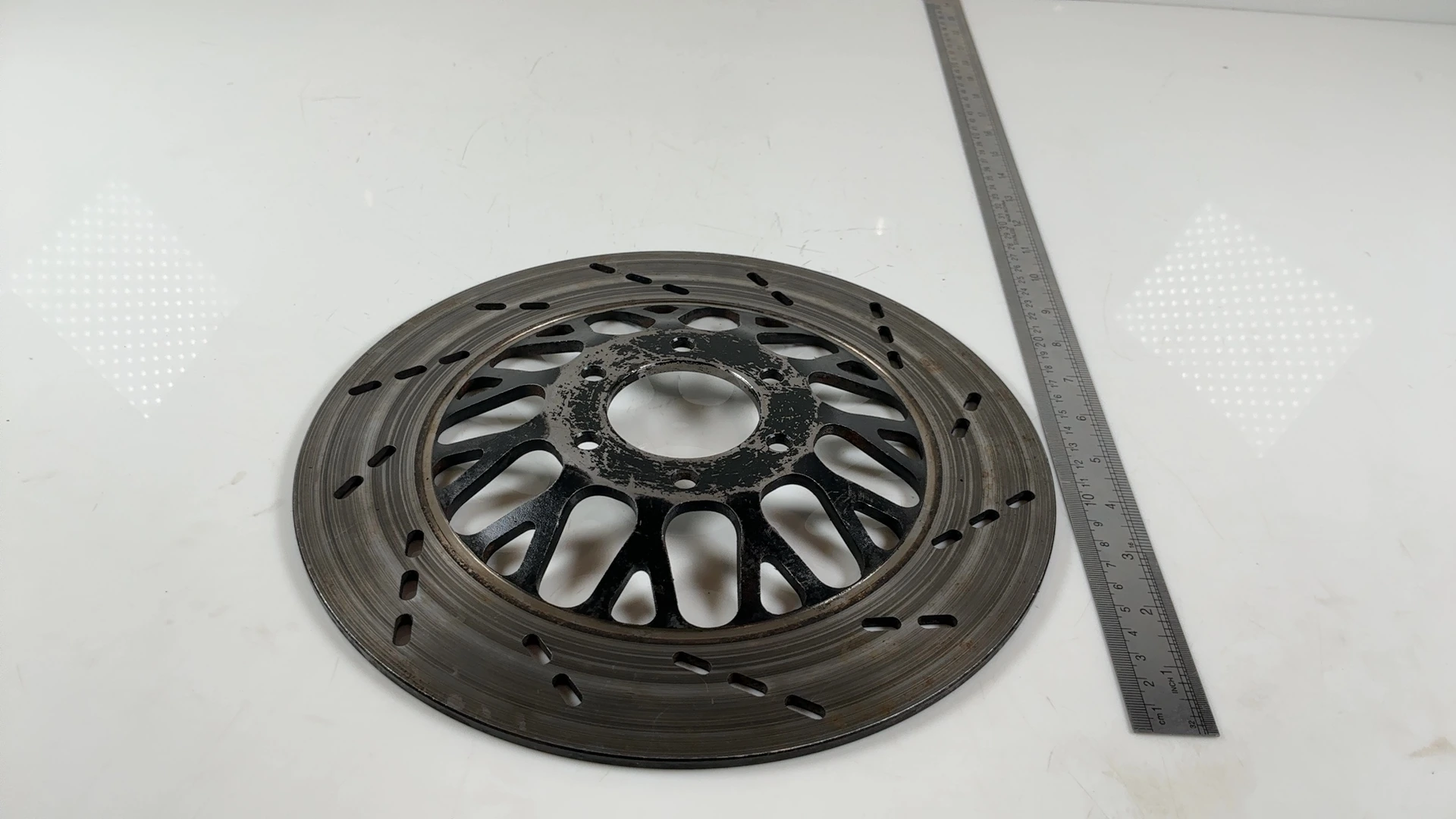 Suzuki Tempter GR650 650cc Front Brake Rotor 1983 OEM 59211-45250 - Image 3