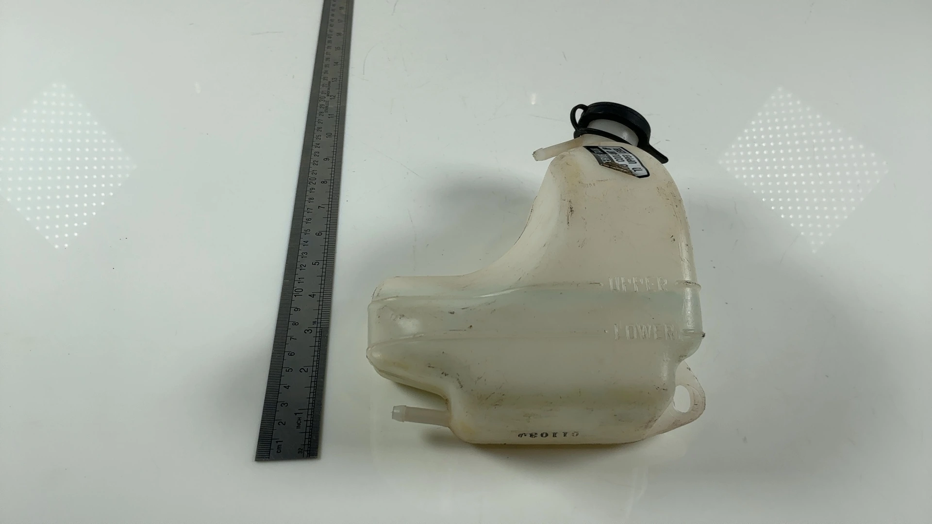 Honda CBR600F CBR600F2 F3 600 Coolant Reservoir Tank 1991-1998 OEM 19101-MV9-010 - Image 4