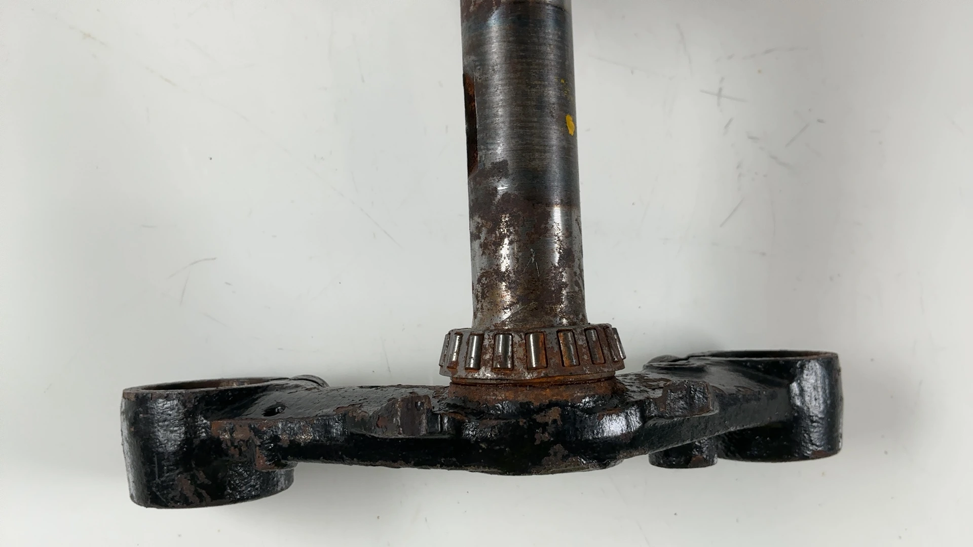 Kawasaki KH250 KH250-B 250cc Triple Tree Clamp Yoke Stem 1976-1980 OEM 44037-075 - Image 6