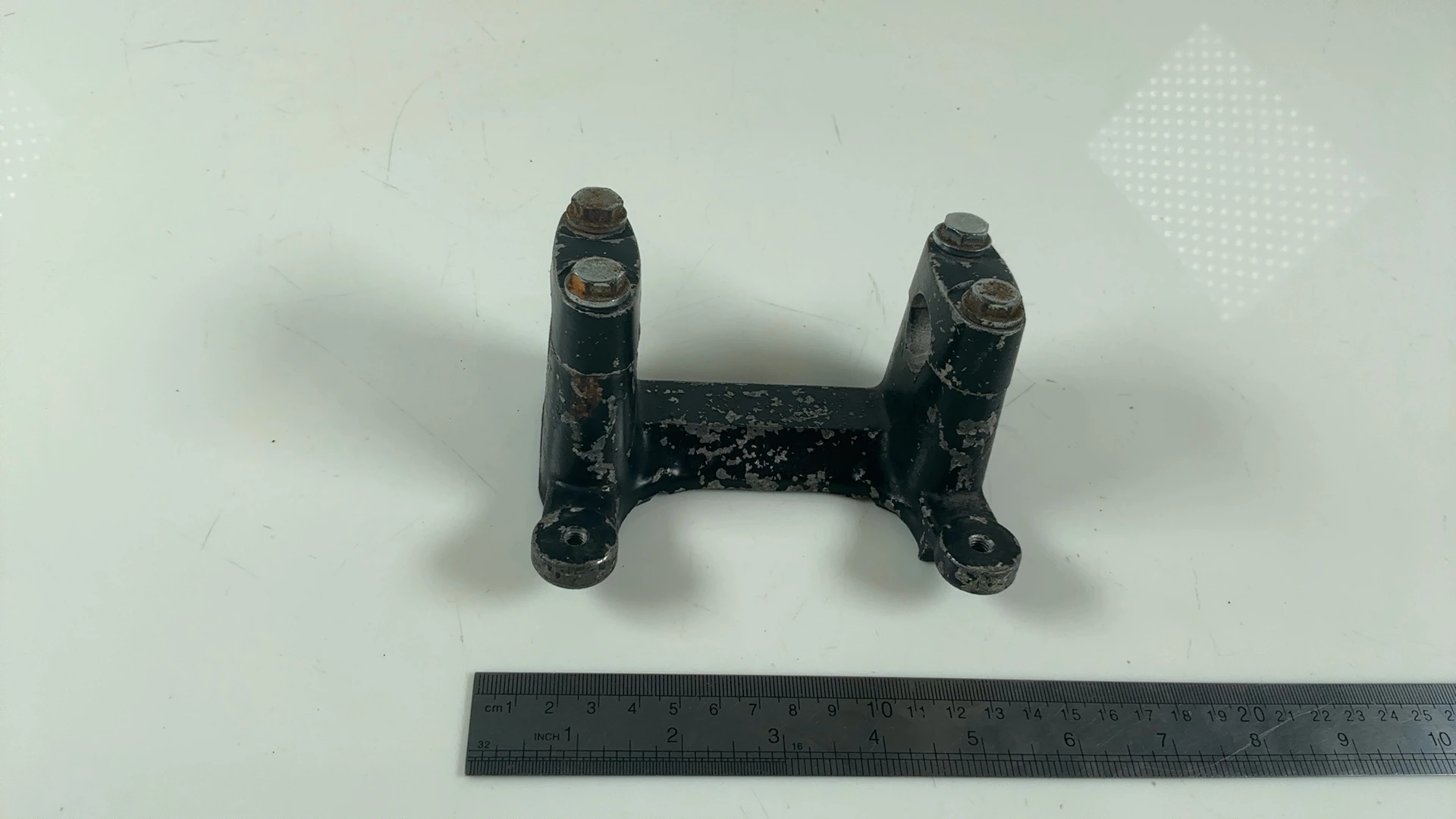 Honda CB400N CB400 400cc Upper Handlebar Holder Clamp 1978-85 OEM 53132-413-000 - Image 5