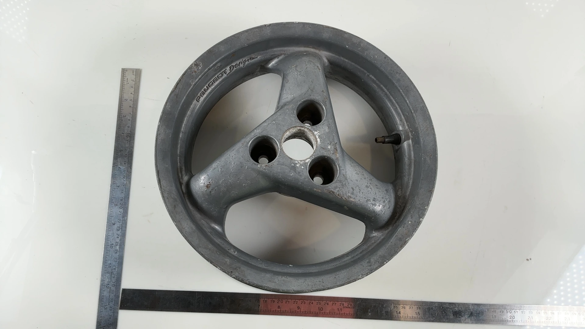 Peugeot Speedfight 1 2 50 Front Wheel Rim 1998 2008 OEM 761844B2 E12xMT3.50H2 - Image 4
