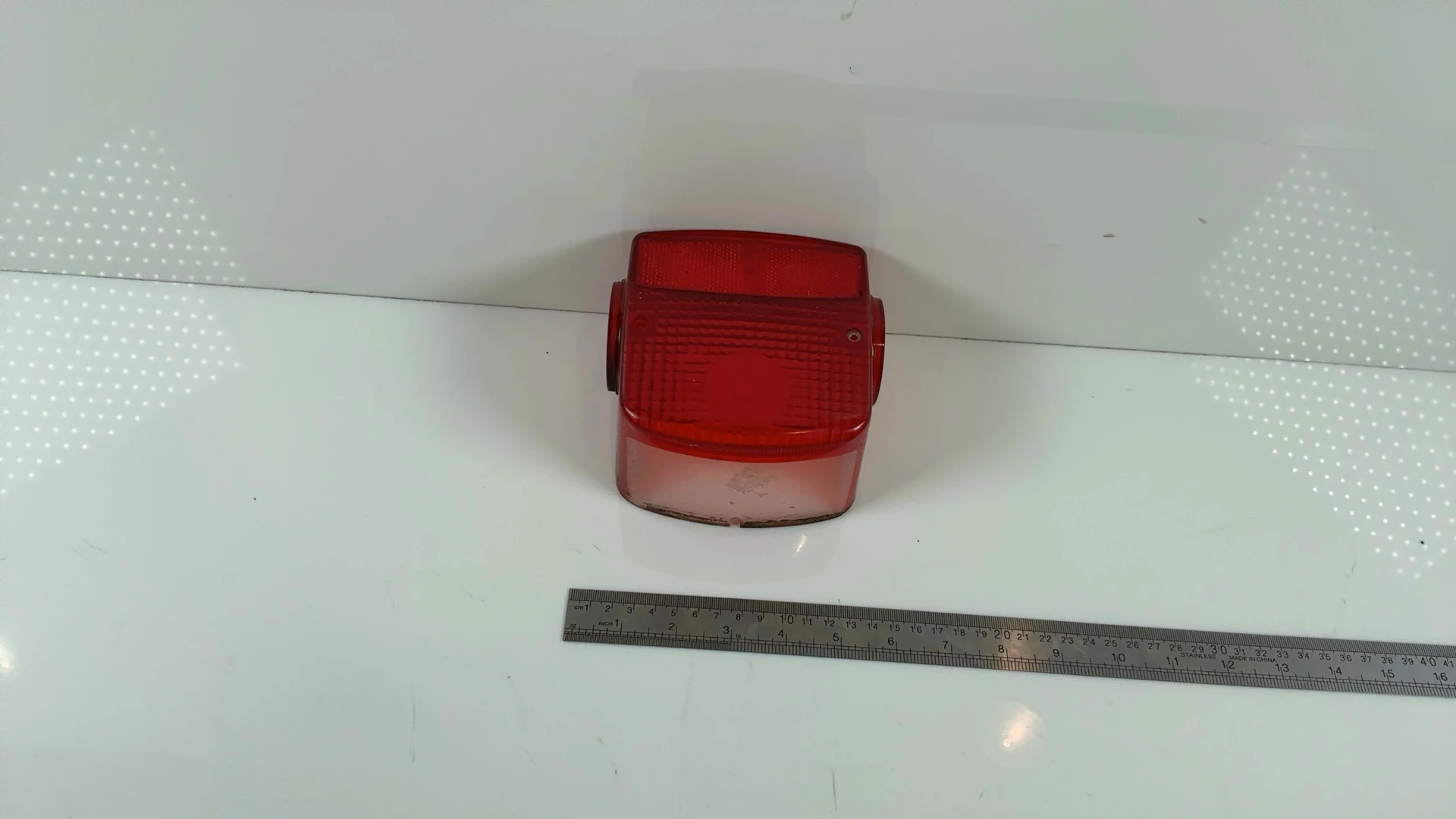 Suzuki TS250 250cc Rear Brake Light Lens 1973-1977 OEM 35712-38350 - Image 13
