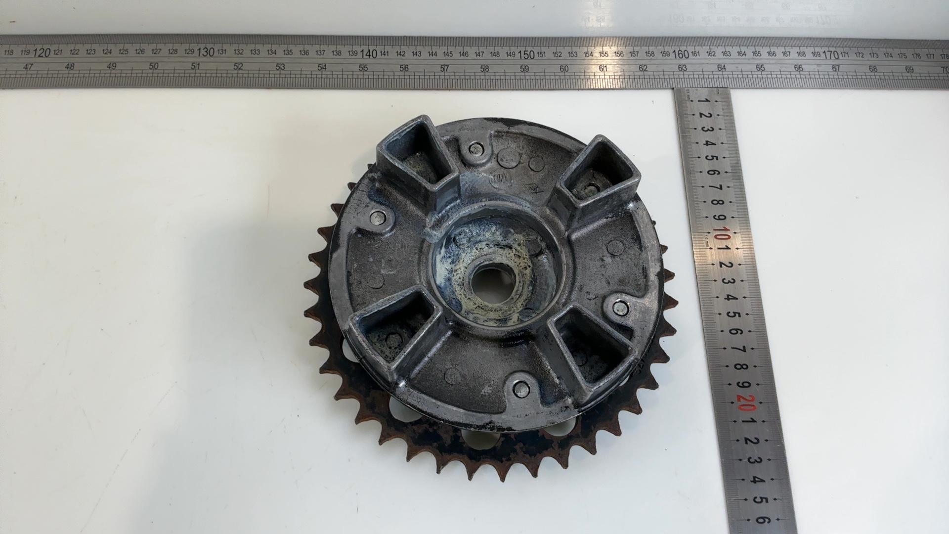 Kawasaki Ninja ZX6 ZX600D 600CC Rear Sprocket Hub 1990-1993 OEM 42033-1144 - Image 5