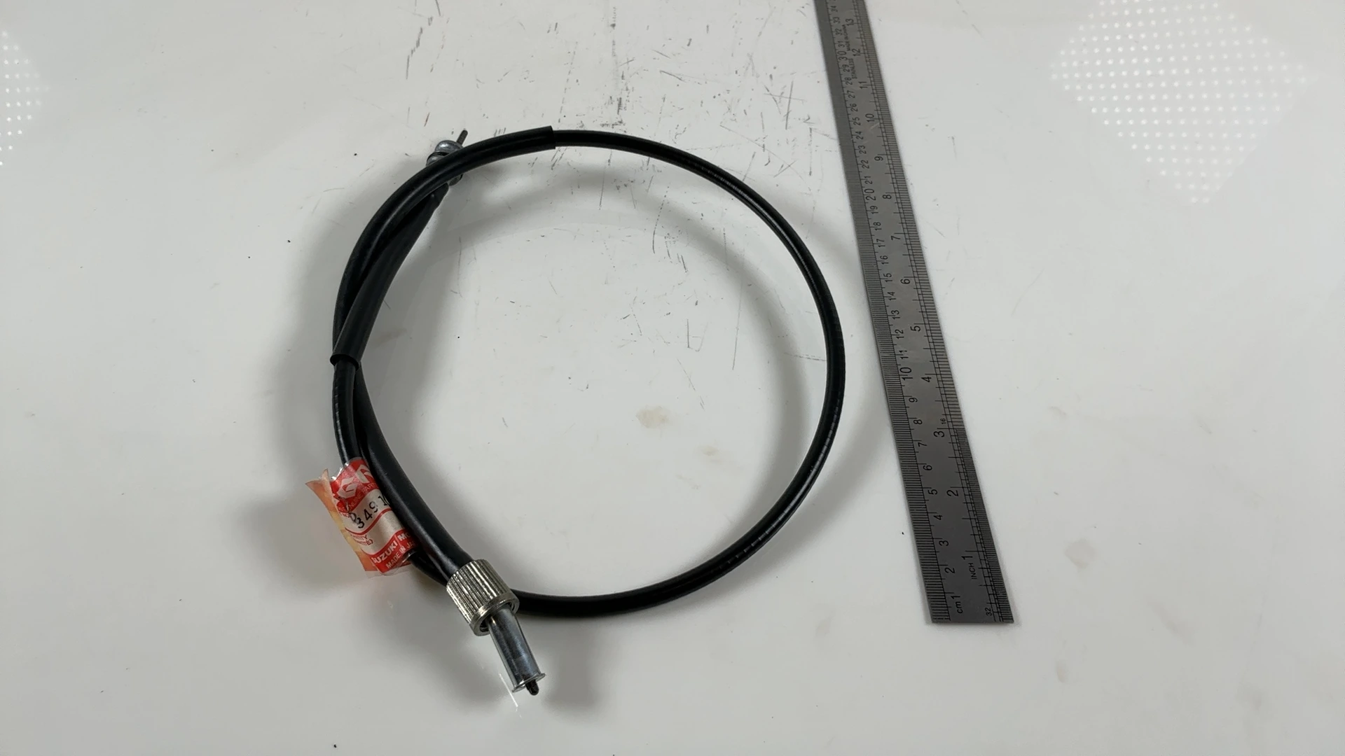 Suzuki GS500 GS500E 500cc Speedometer Cable 1989-2000 OEM 34910-30B00 - Image 3