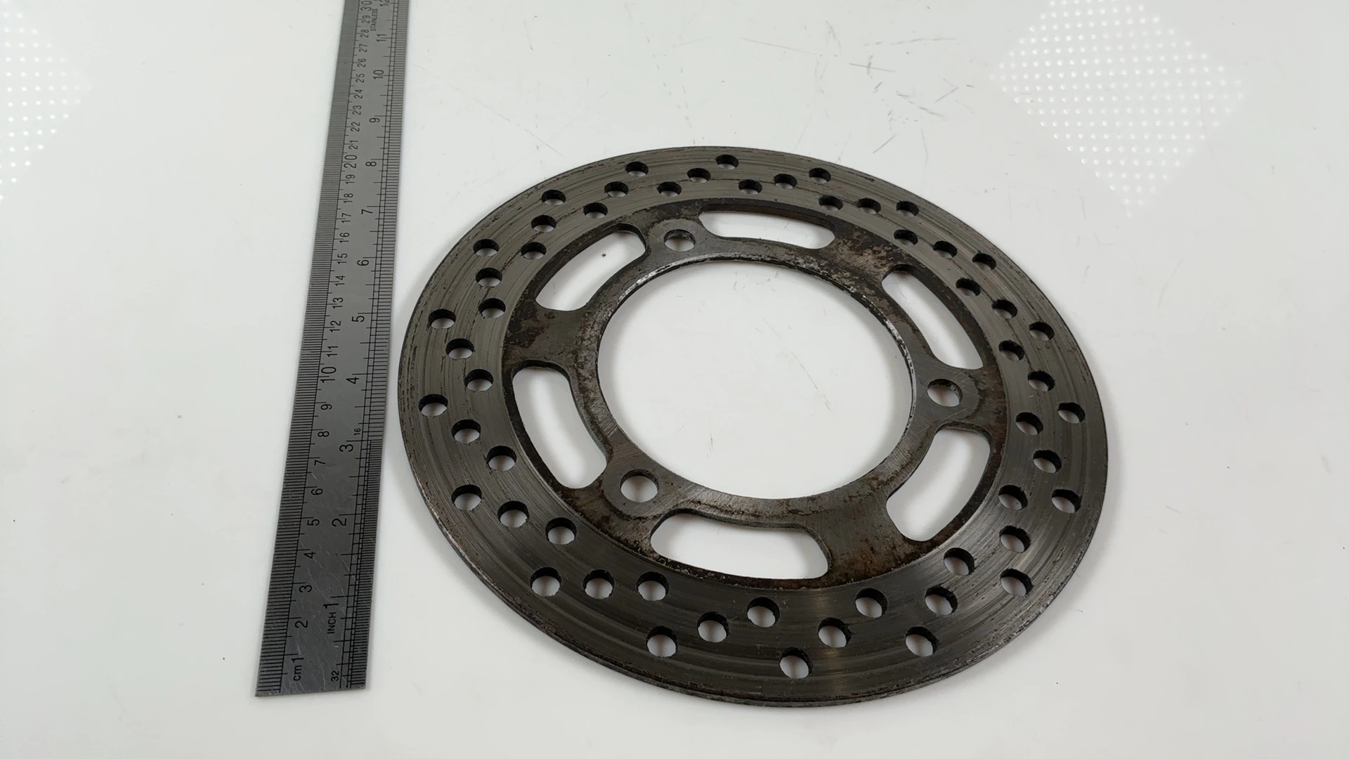 Kawasaki ZZR250 EX250H 250cc Rear Brake Rotor Disc 1990-1996 OEM 41080-1251 - Image 4