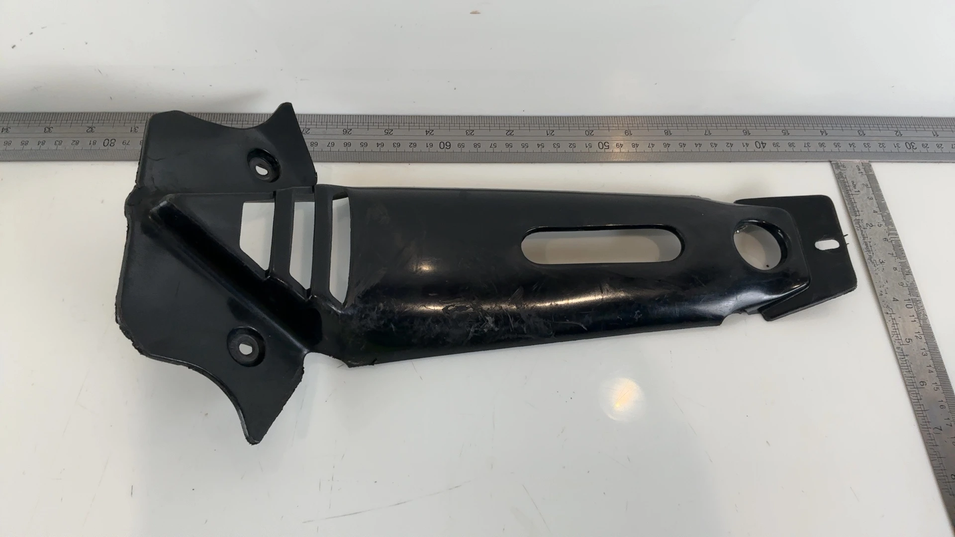 Aprilia Tuono Mille RSV 1000 CC Radiator Cover Spoiler 1998-2005 OEM AP8148834 - Image 3