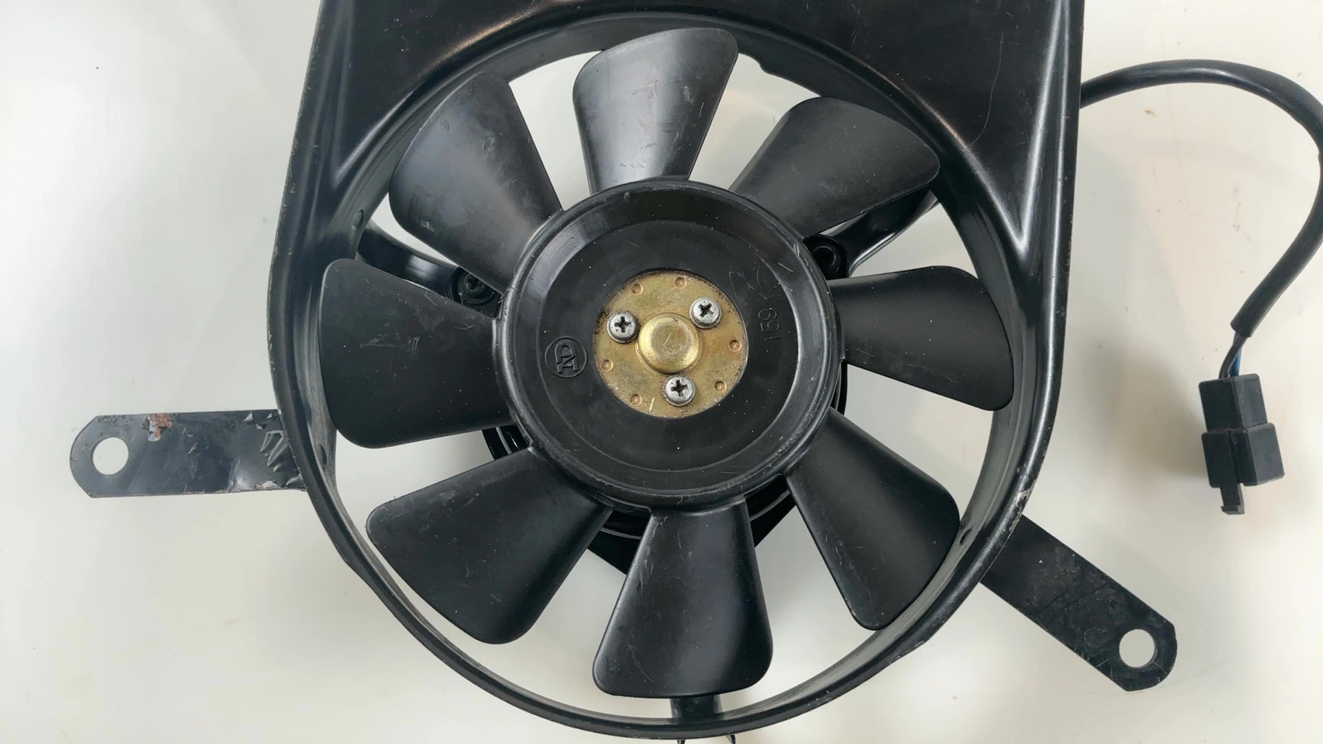 Yamaha TRX 850 4UN 850cc Radiator Cooling Fan 1995-2000 OEM 1UF-12405-01-00 - Image 5