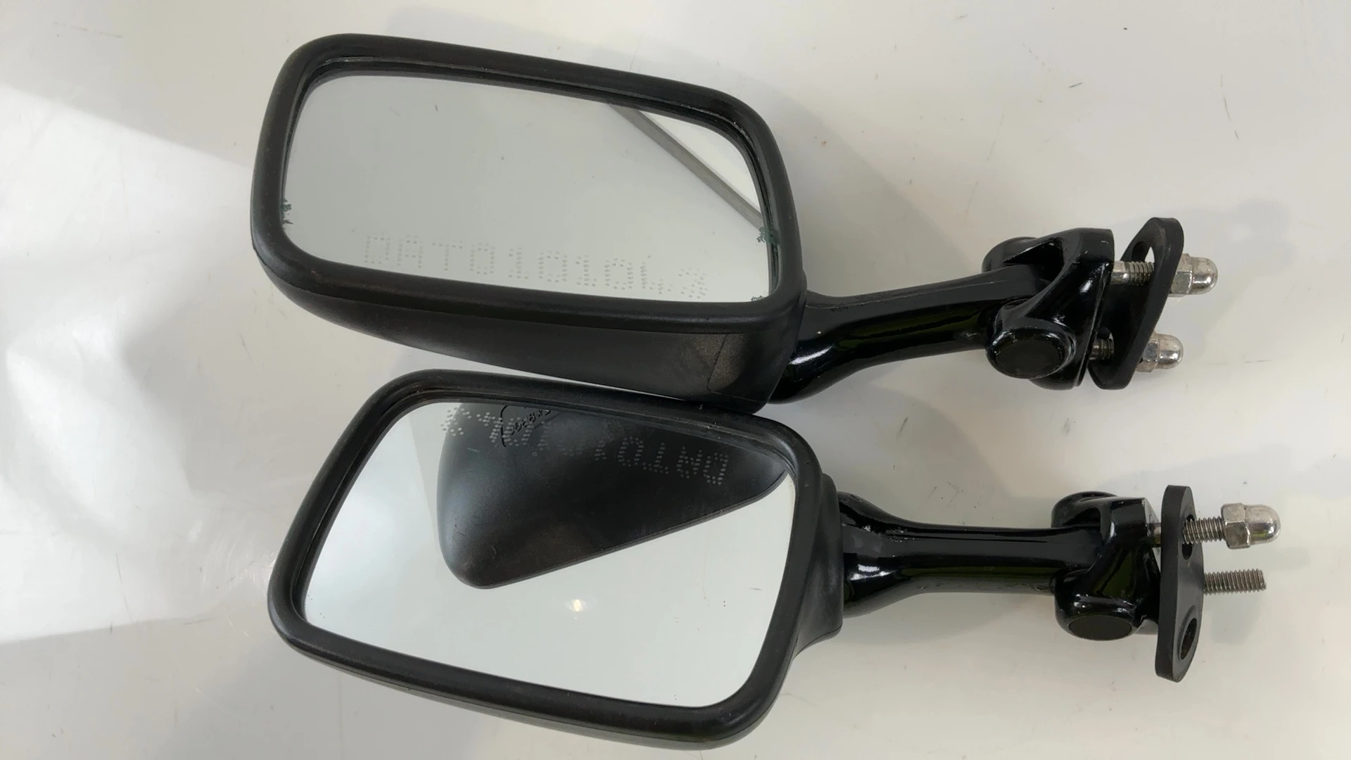 Kawasaki Ninja ZX6R ZX600 600 CC Left Right Mirrors 1995 1997 OEM 56001-1376 - Image 2