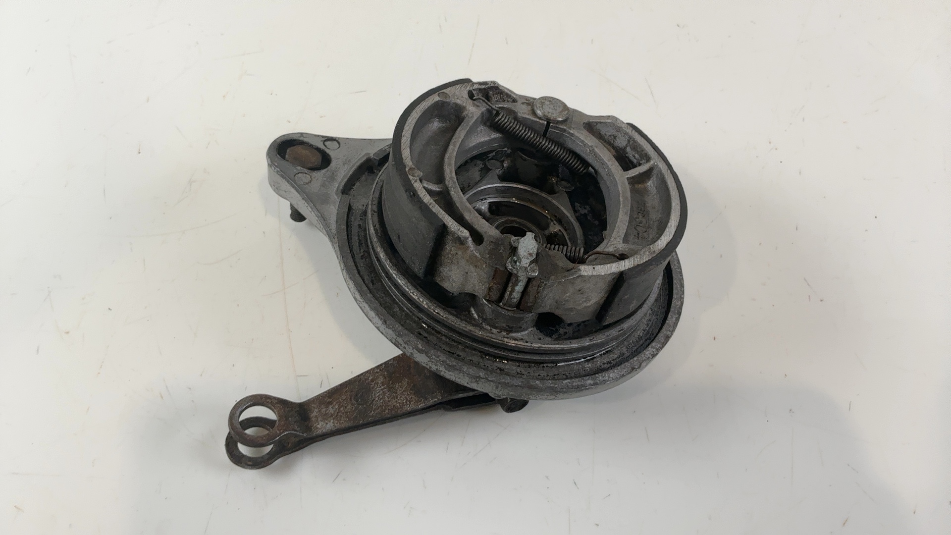 Honda XL125 XL 125cc Rear Brake Plate Panel 1974-1985 OEM 43100-365-670 - Image 2