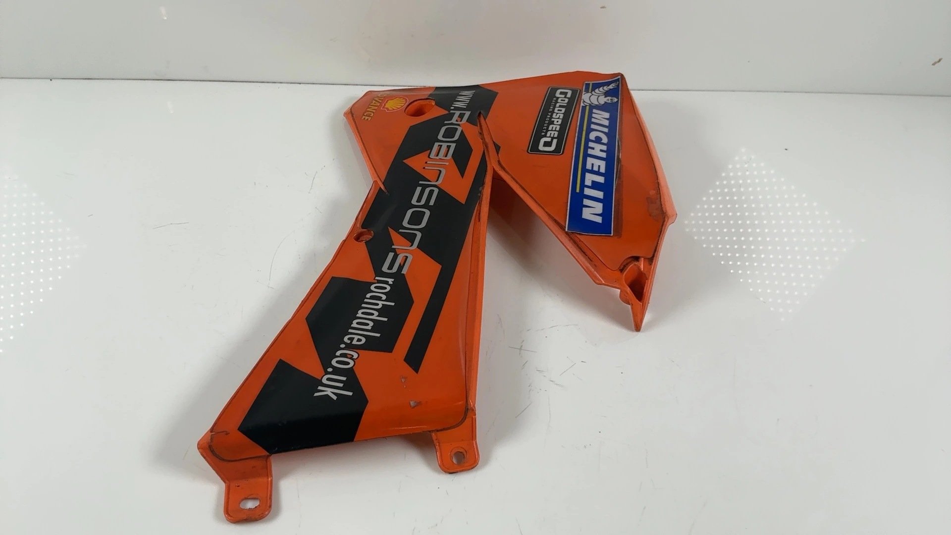 KTM SX 250 Radiator Spoiler Shroud Left 2003 2004 2005 2006 OEM 54808050000 - Image 5