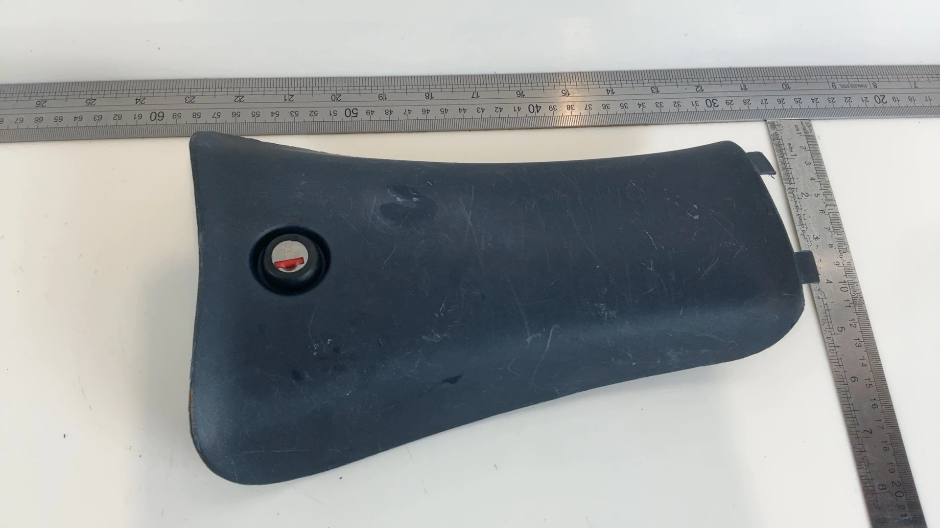Aprilia Rally 50 50cc Central Tunnel Inspection Cover 1995-2004 OEM AP8248698 - Image 3