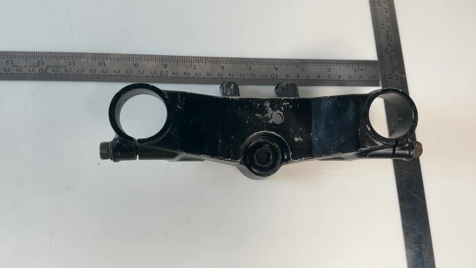 Suzuki RG250 Gamma GJ21D 250cc Upper Fork Bridge Yoke 1985-1987 OEM 51311-16A00 - Image 4