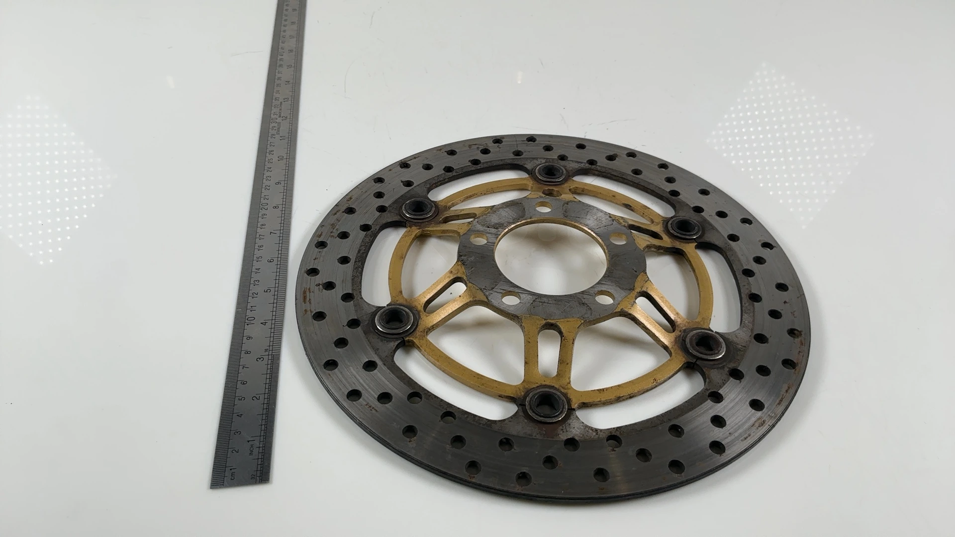 Suzuki SV650 SV650S 650cc Front Disc Brake Rotor 1999-2002 OEM 59210-08F00 - Image 4