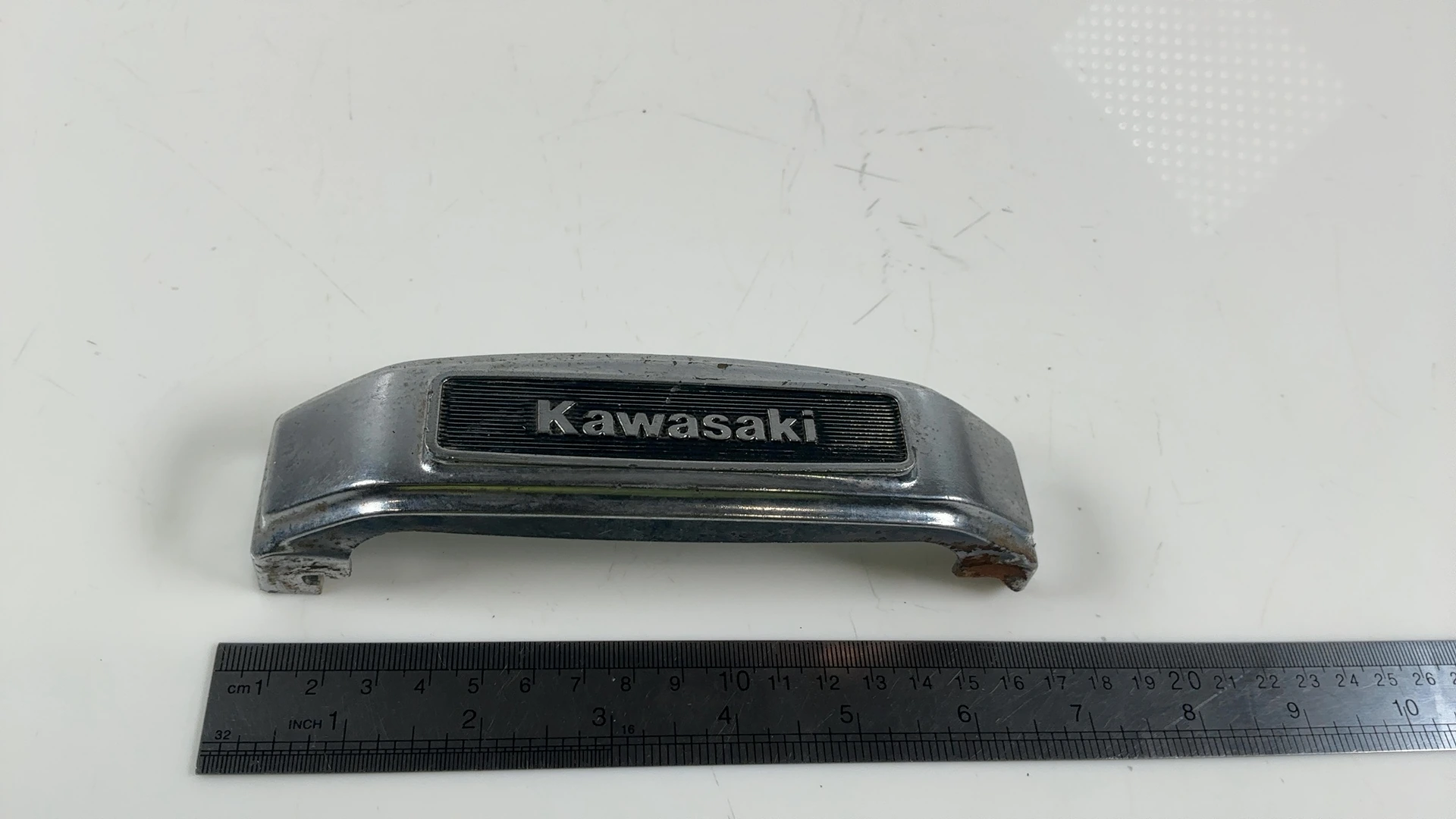 Kawasaki KZ440 LTD KZ400H 440CC Front Fork Emblem Cover 1979-1983 OEM 44033-1042 - Image 5