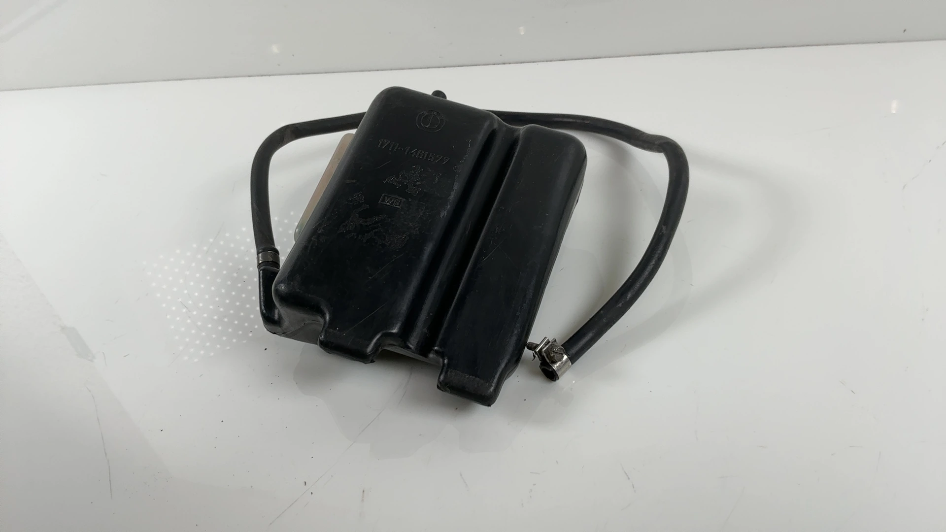 BMW K100LT K100 1000cc Coolant Reservoir Tank 1986-1992 OEM 17111461577 - Image 4