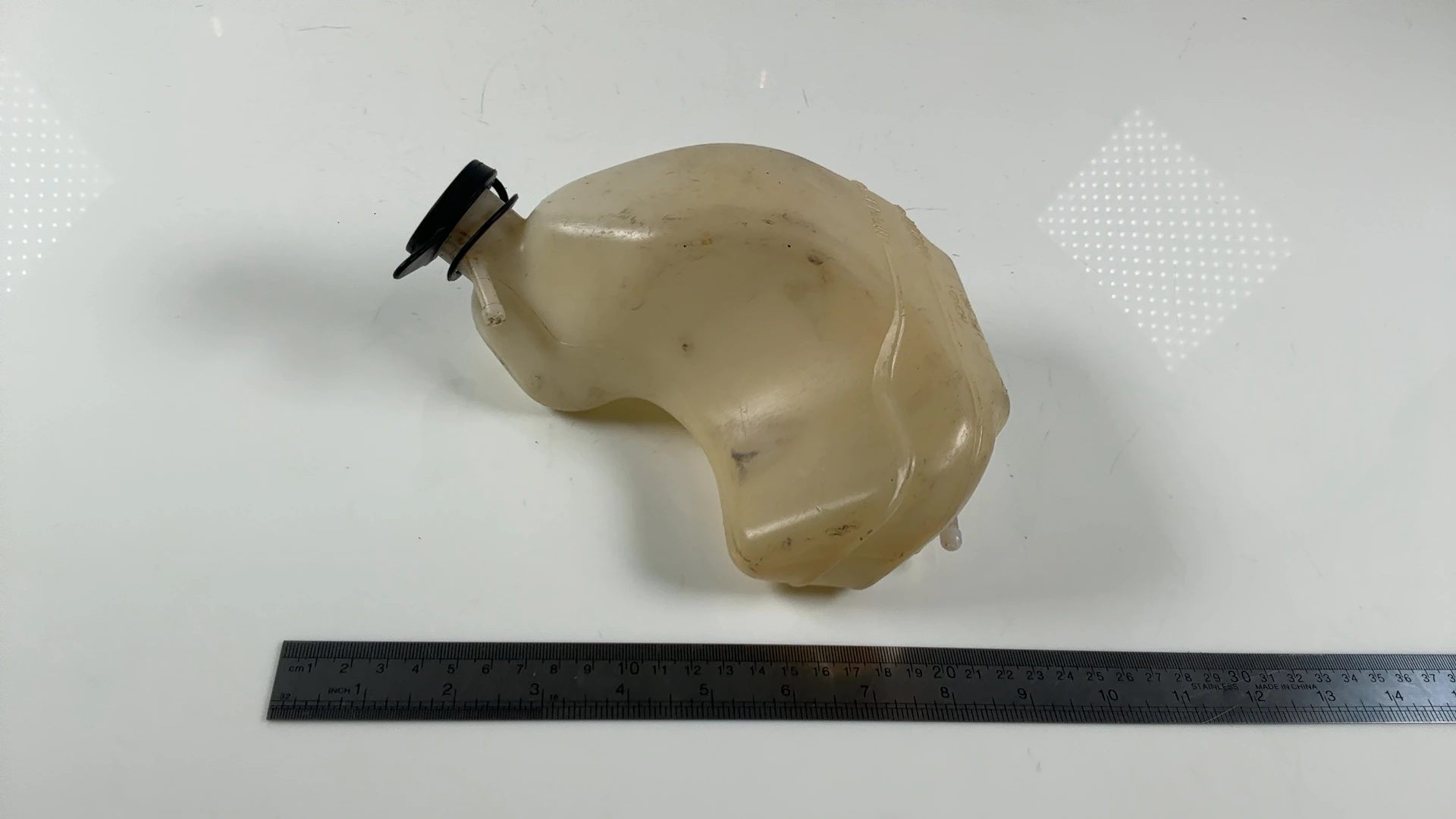 Honda CBR600 F2 F3 600cc Coolant Reservoir Tank 1991-1998 OEM 19101-MV9-010 - Image 5
