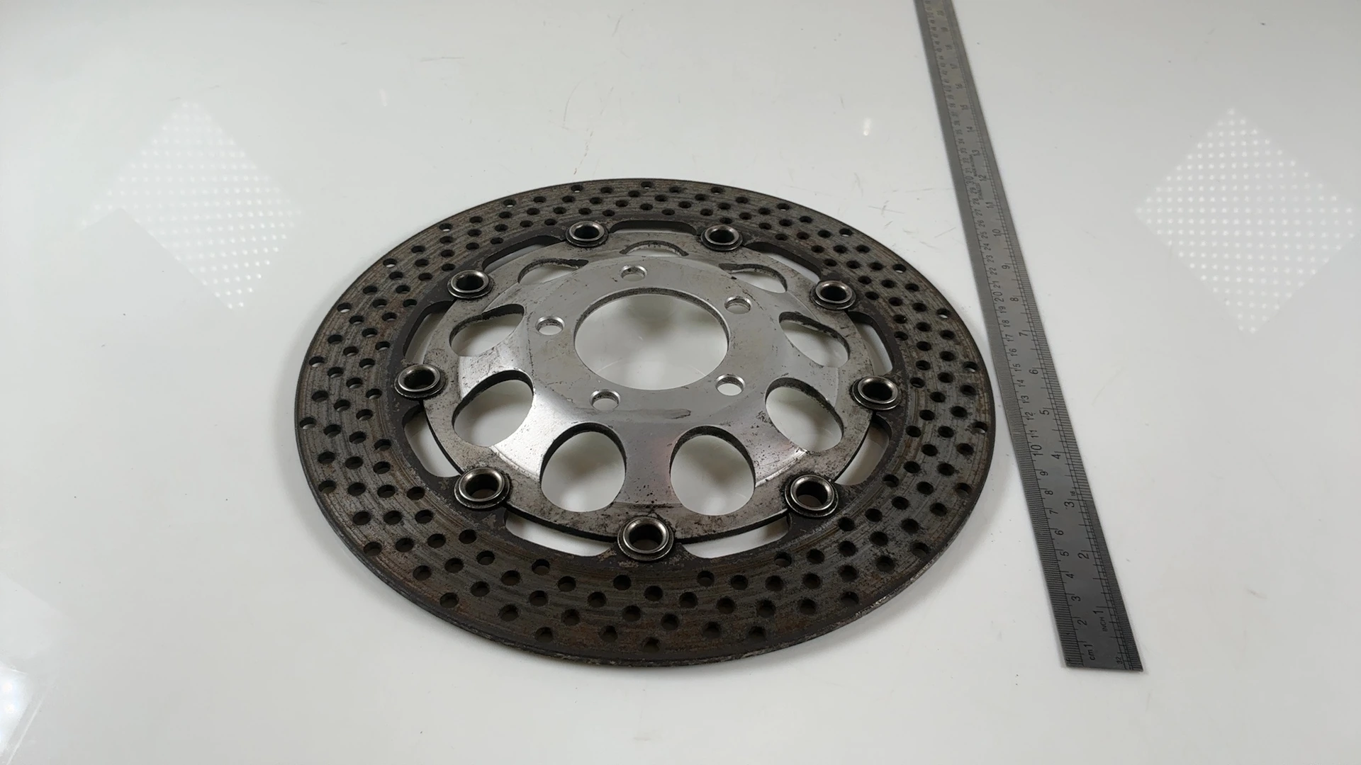 Suzuki Katana GSX600F GSX750F 600 Front Brake Rotor 1993 1994 OEM 59210-32C31 - Image 3