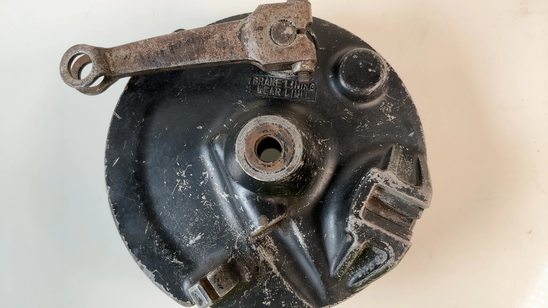 Suzuki TS250 TS 250 250cc Front Brake Backing Plate 1971-1977 OEM 54200-30823 - Image 4