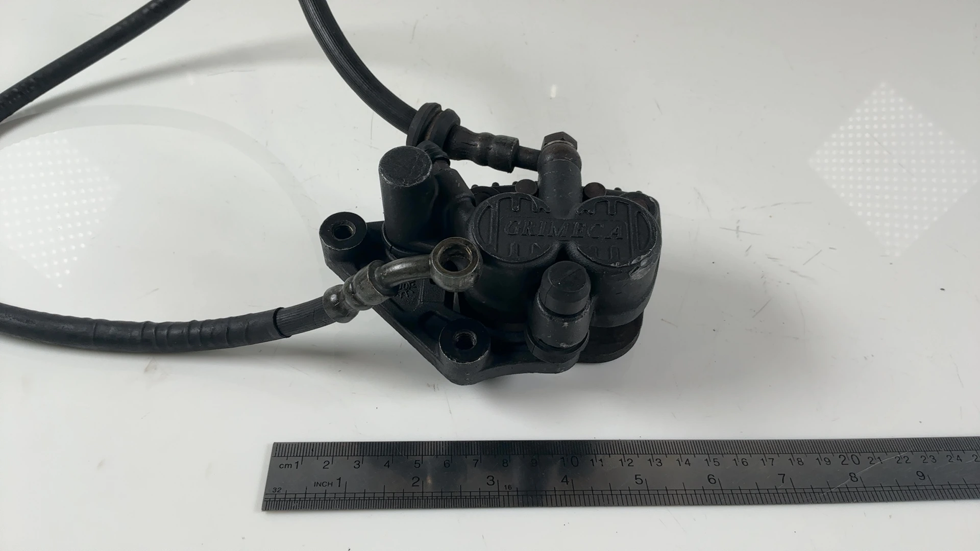 Honda NS125R NSR125 TC01 125cc Front Brake Caliper 1985-1987 OEM 45100-KB9-960 - Image 5