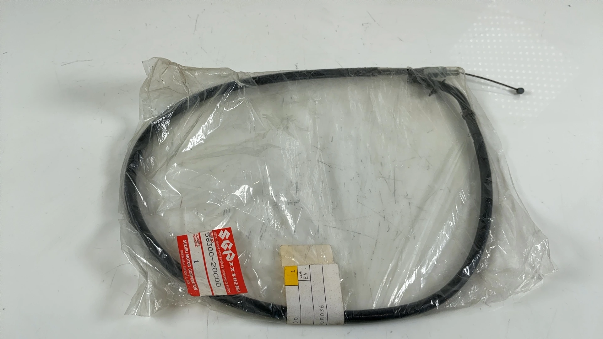 Suzuki Katana GSX750F 750cc Throttle Cable Pull 1989-1997 OEM 58300-20C00 - Image 6
