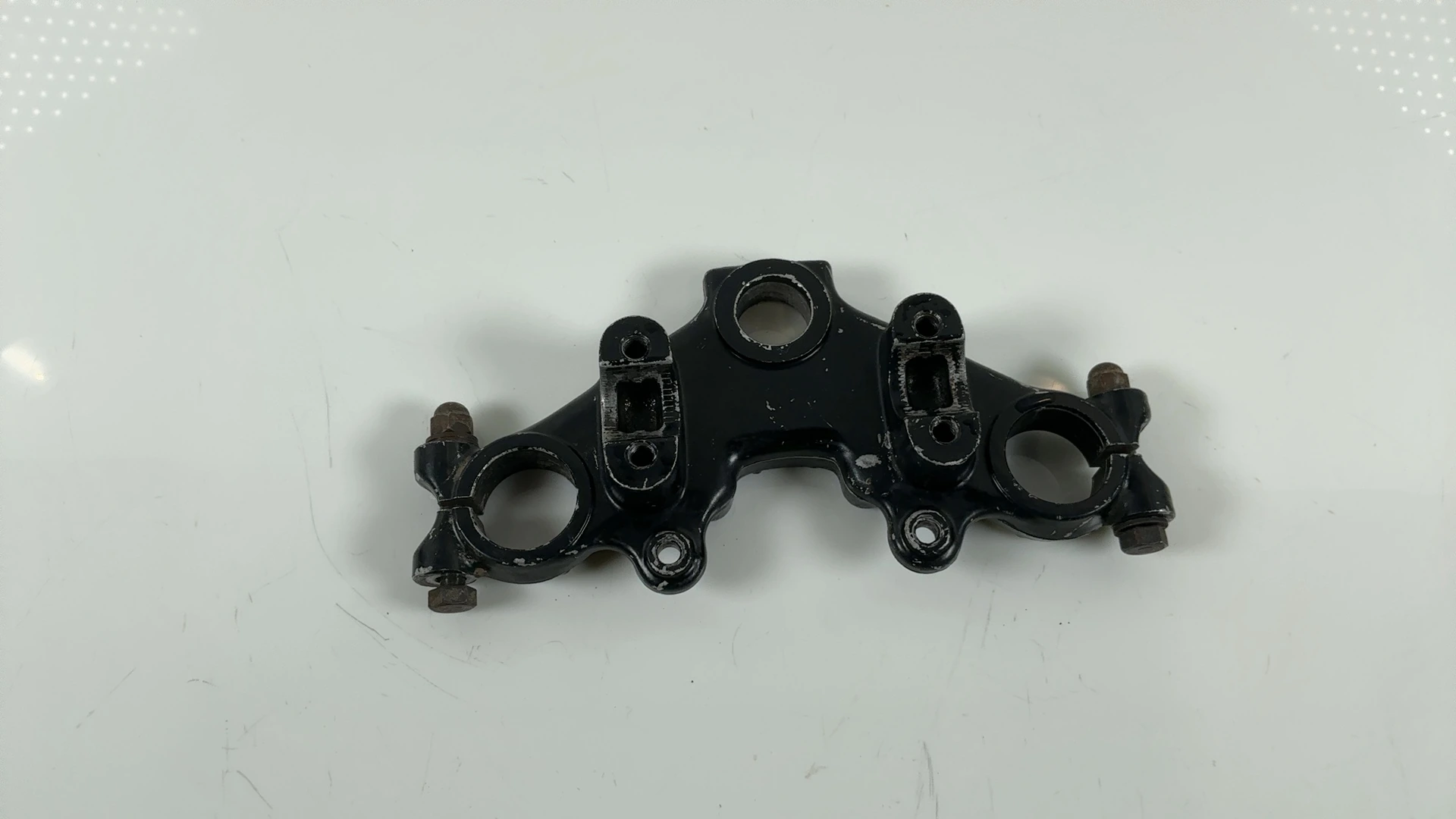 Yamaha RD 80 LC 10W 80cc Upper Triple Tree Fork Clamp 1982-1984 OEM 10W-23435-00 - Image 2