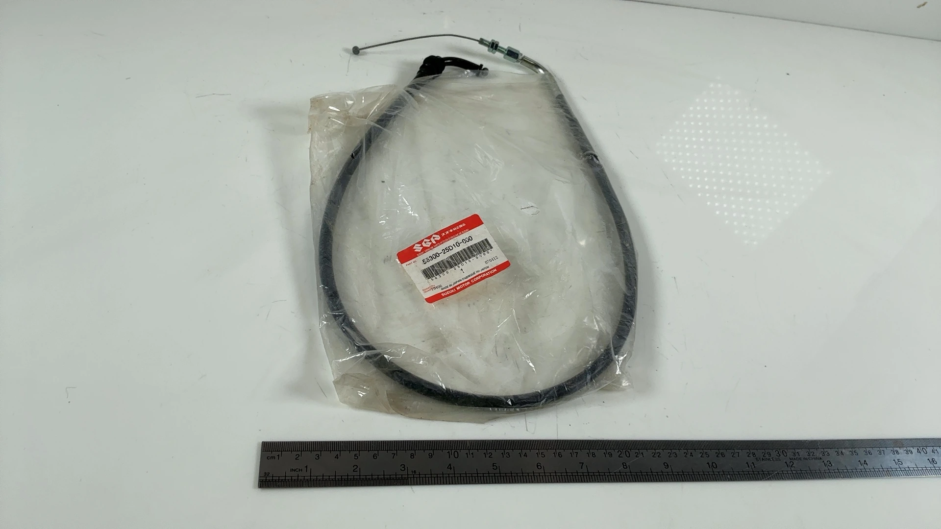 Suzuki TU250X TU250 250cc Throttle Cable 1997-2001 OEM 58300-25D10-000 - Image 5