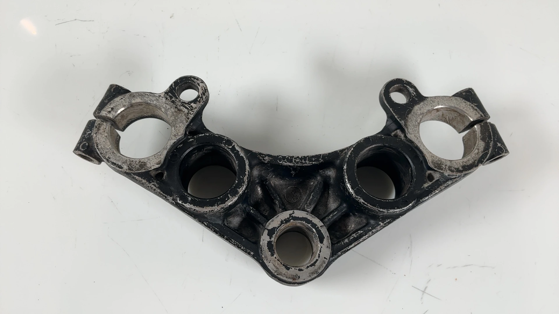 Yamaha XS400 Maxim 12R 400cc Upper Triple Tree Clamp 1982 1983 OEM 12R-23435 - Image 4