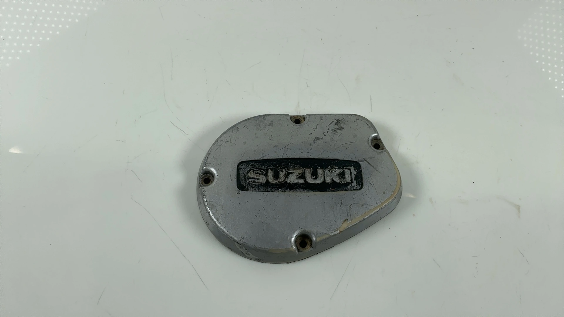 Suzuki GP100 GP125 100cc 125cc Magneto Inspection Cover 1978-1992 OEM 1138139101 - Image 2