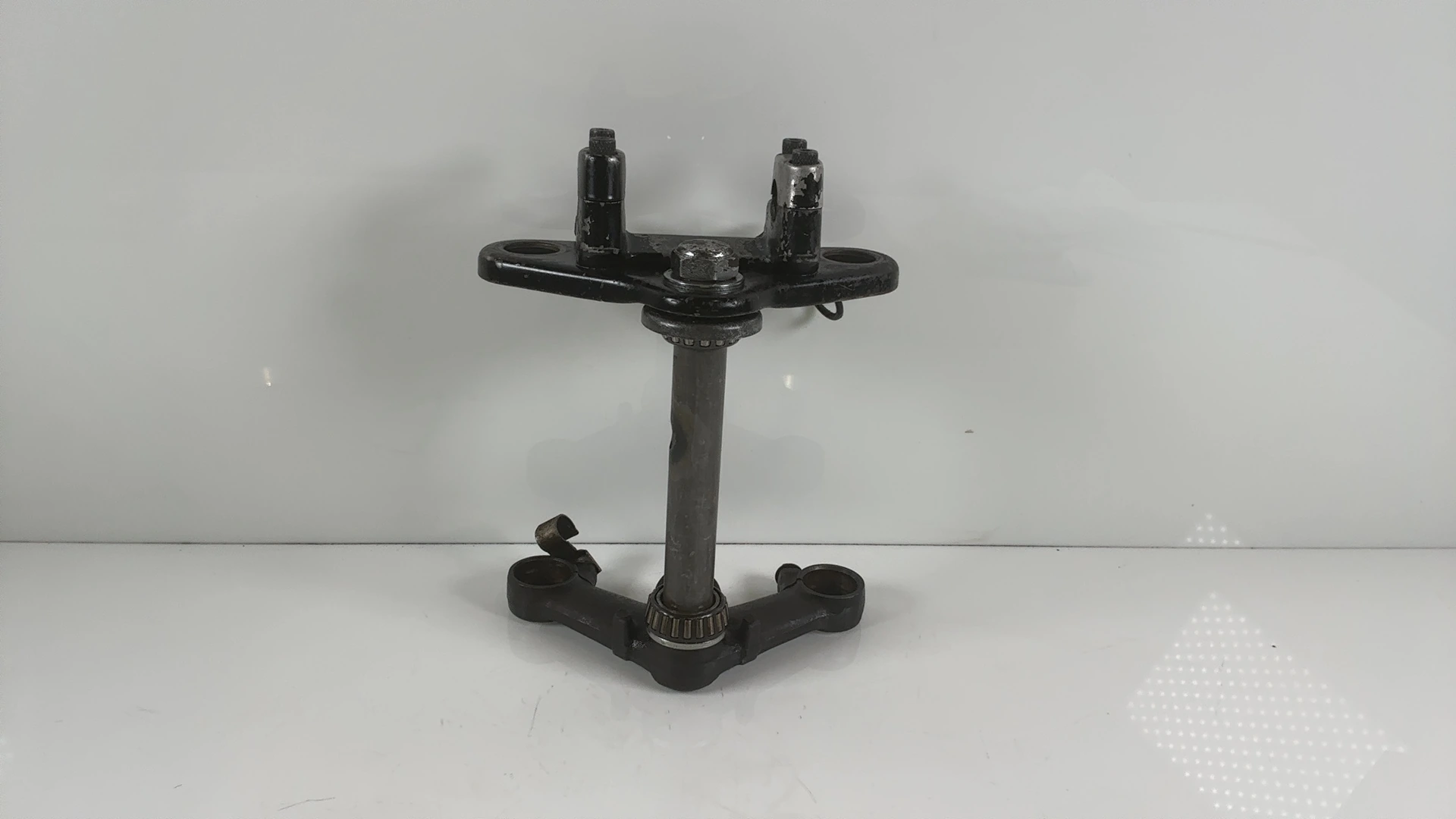 Honda CB250N CB250 250cc Upper Lower Triple Tree Yoke 1978-86 OEM 53200-413-010 - Image 2