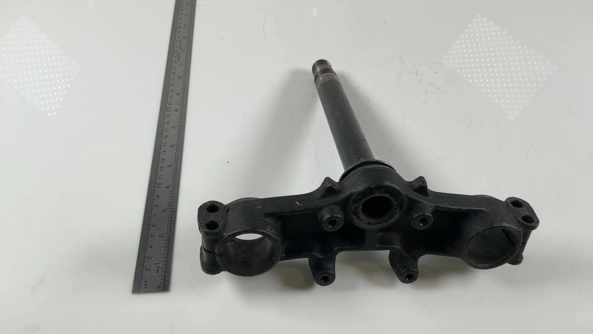 Kawasaki KMX 125 MX125A 125cc Lower Triple Clamp Tree 1986-2002 OEM 44037-1202 - Image 4