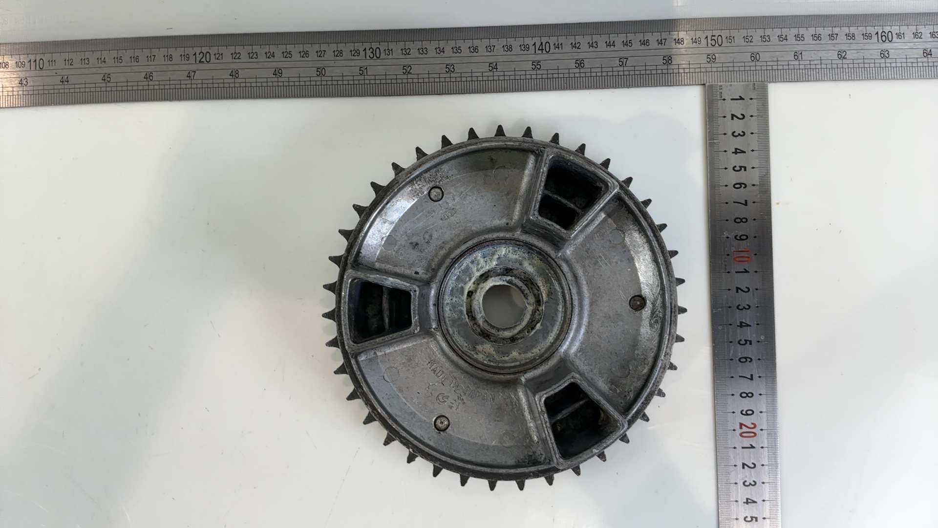KAWASAKI ZEPHYR ZR750 750CC REAR SPROCKET CARRIER HUB 1991 1993 OEM 42033-1188 - Image 5