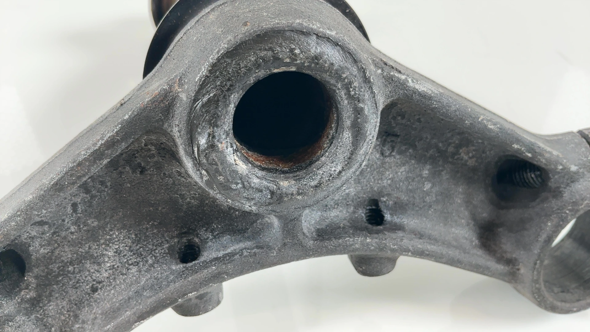 Kawasaki KZ200 KZ200A Lower Triple Tree Clamp Steering Stem 1977 1978 44037-110 - Image 6