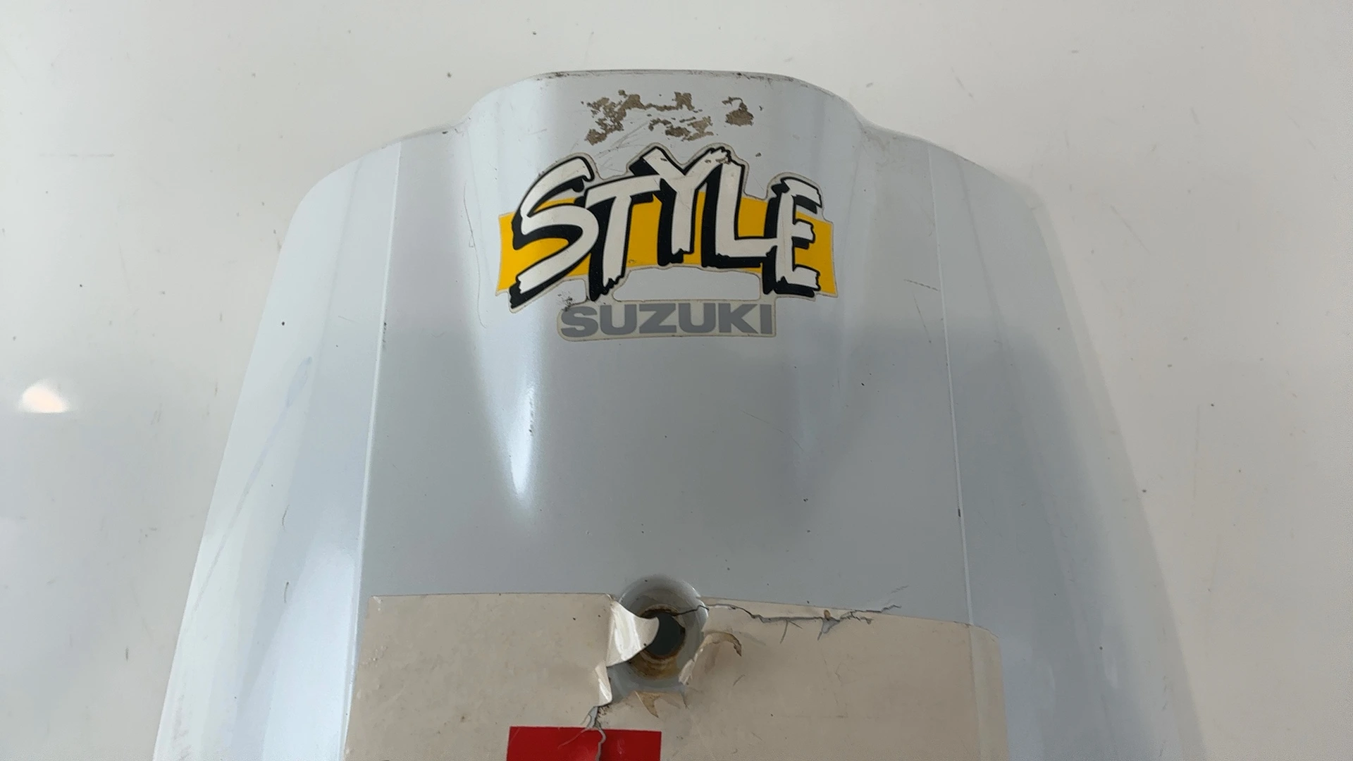 Suzuki Style AE50 AE 50 50cc Front Fairing Cowl Shield 1990-1996 OEM 48111-36C00 - Image 4